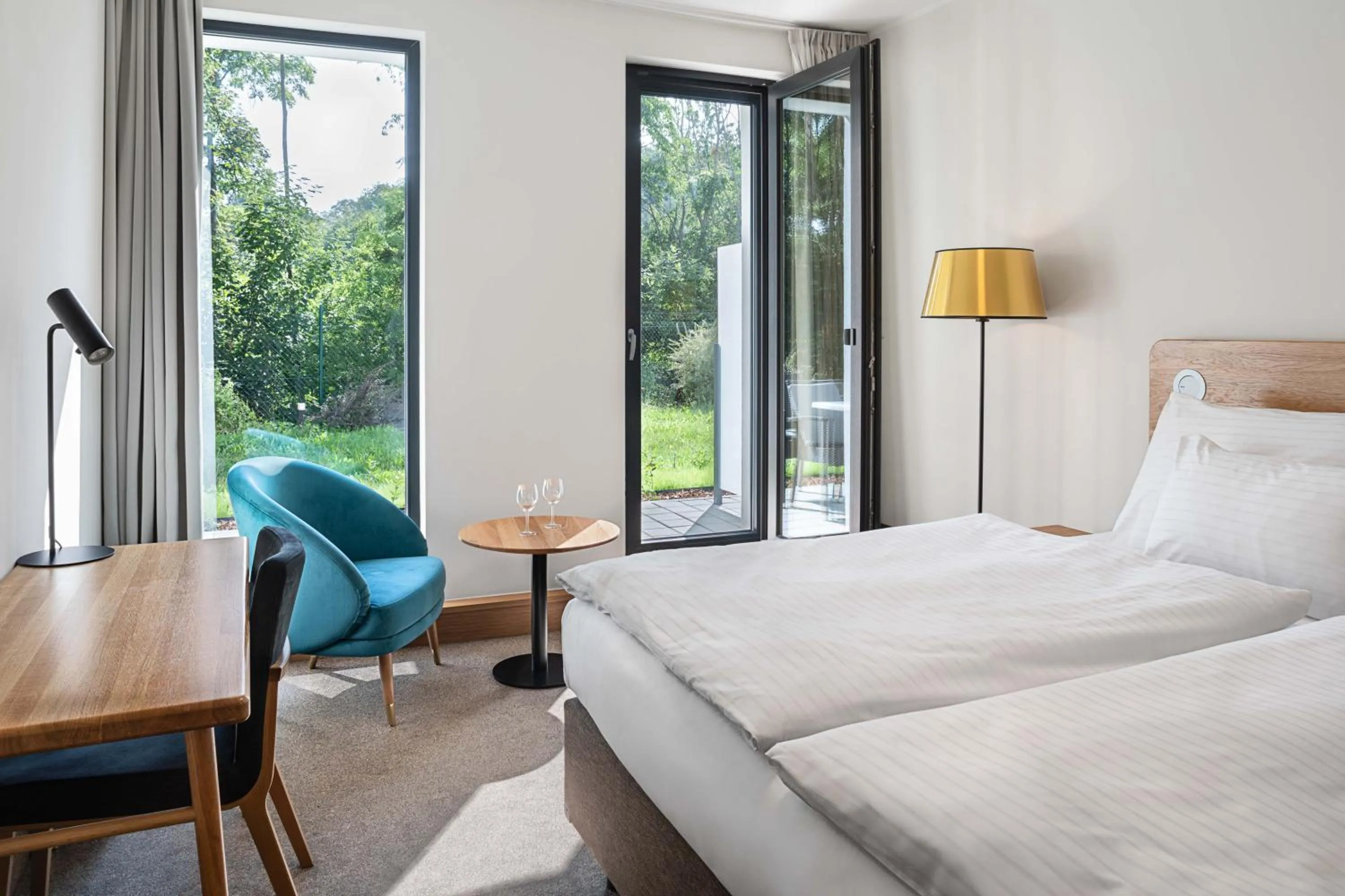 Photo of the whole room, Bed in Hotel Golf Prague