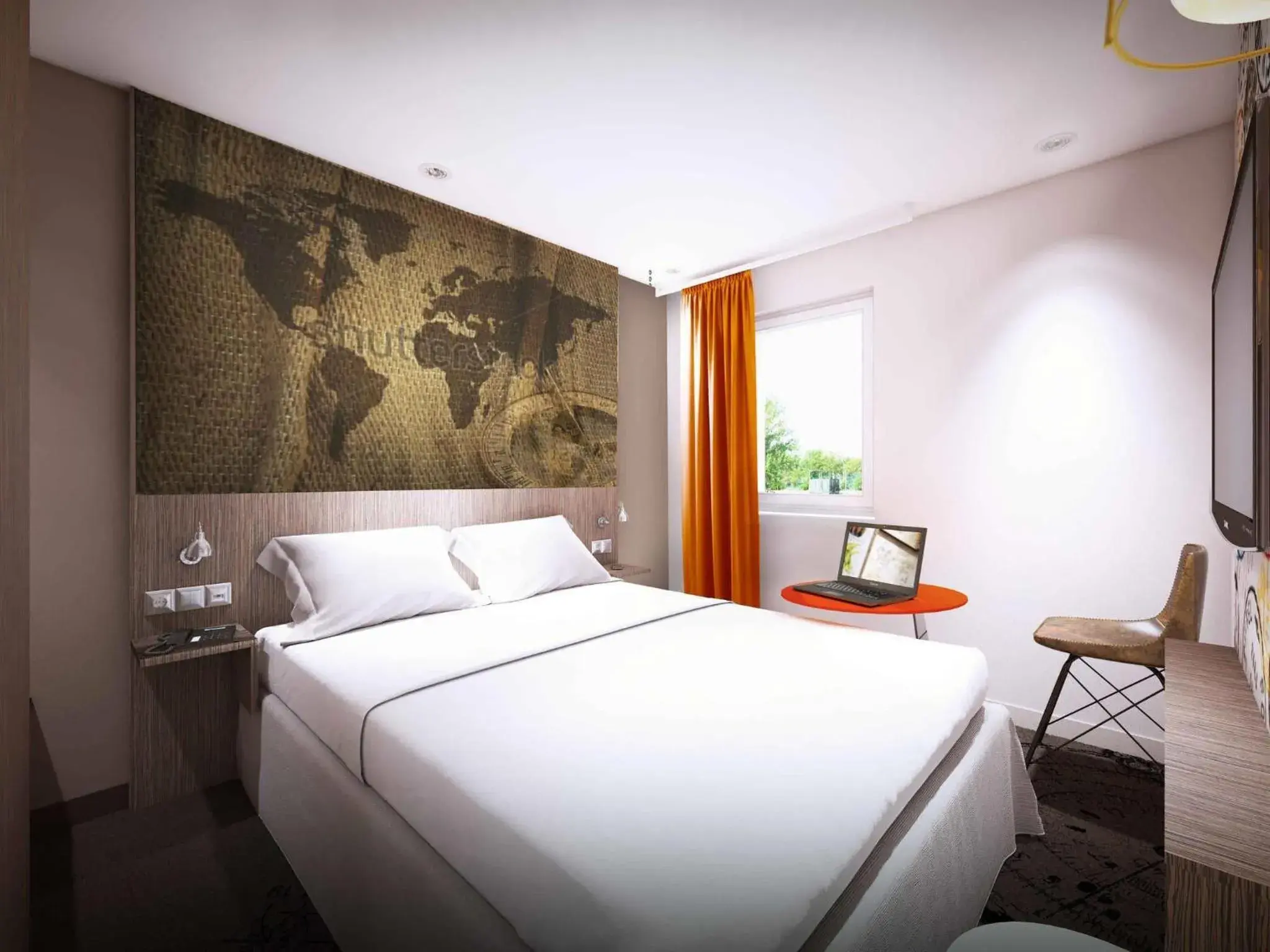 Standard Double Room in Ibis Styles Hyères Rooftop & Spa Standard Double Room in Ibis Styles Hyères Rooftop & Spa