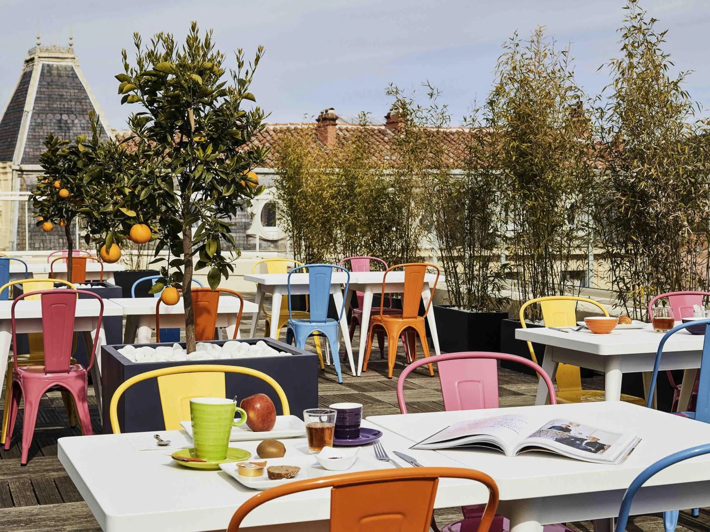 Breakfast in Ibis Styles Hyères Rooftop & Spa