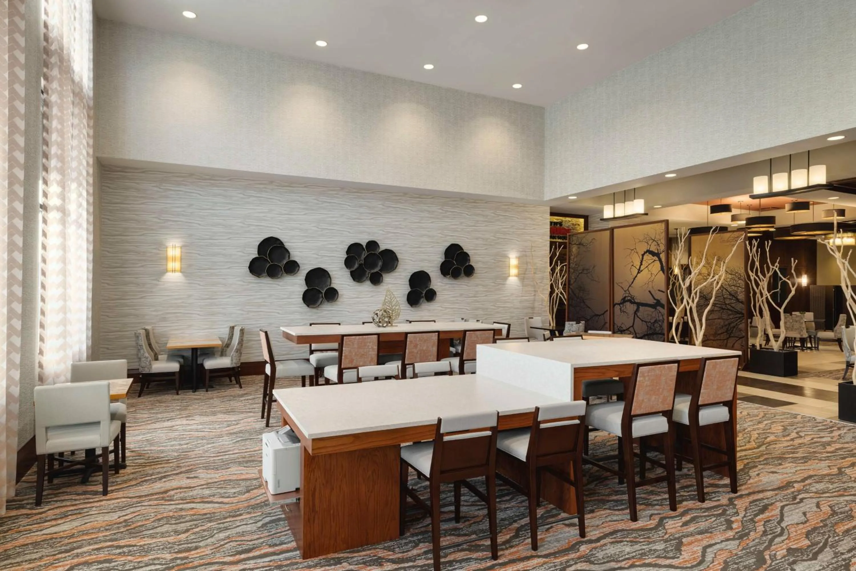 Lobby or reception in Embassy Suites Chattanooga Hamilton Place