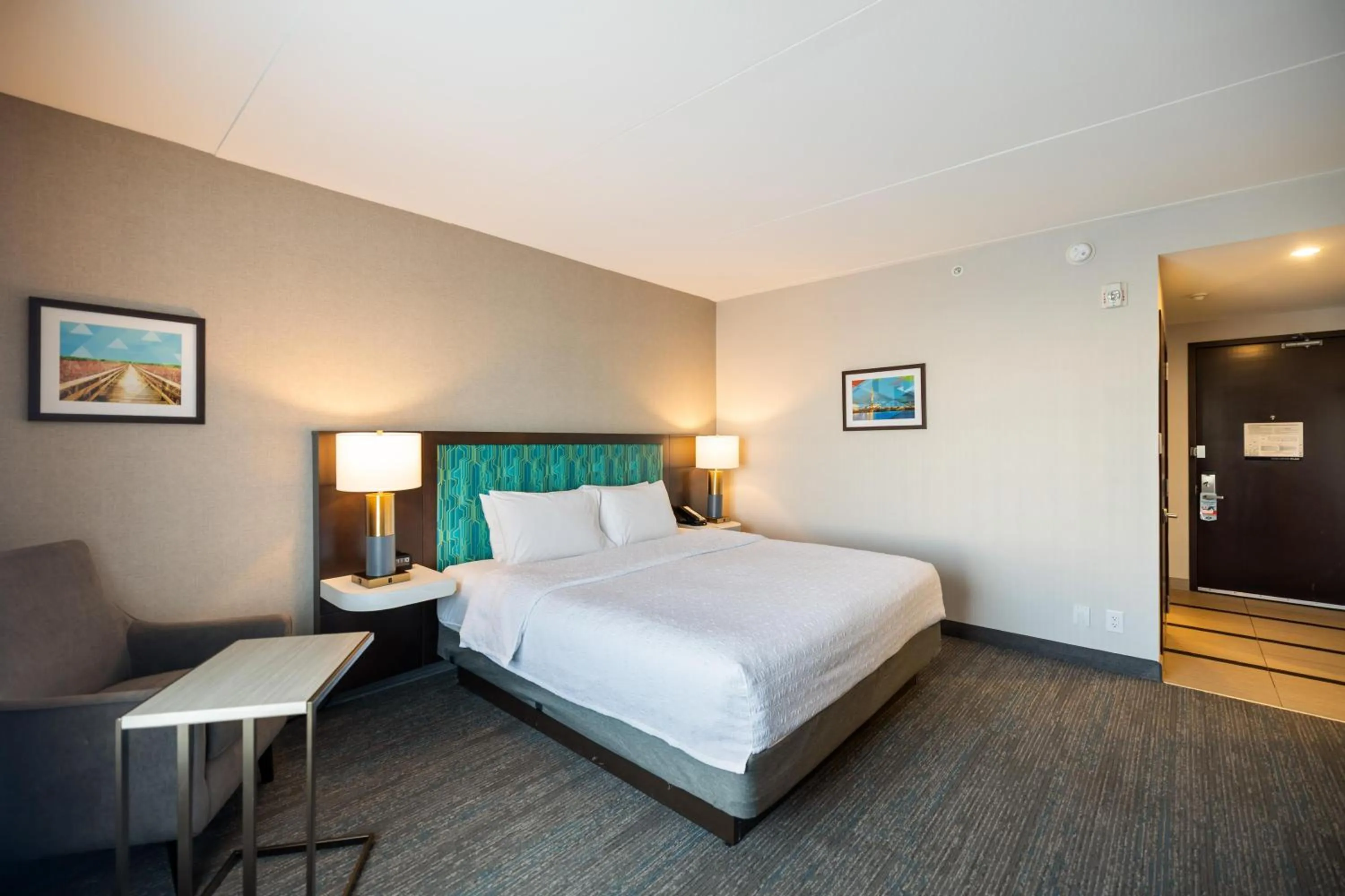 Bed in Hampton Inn by Hilton Winnipeg