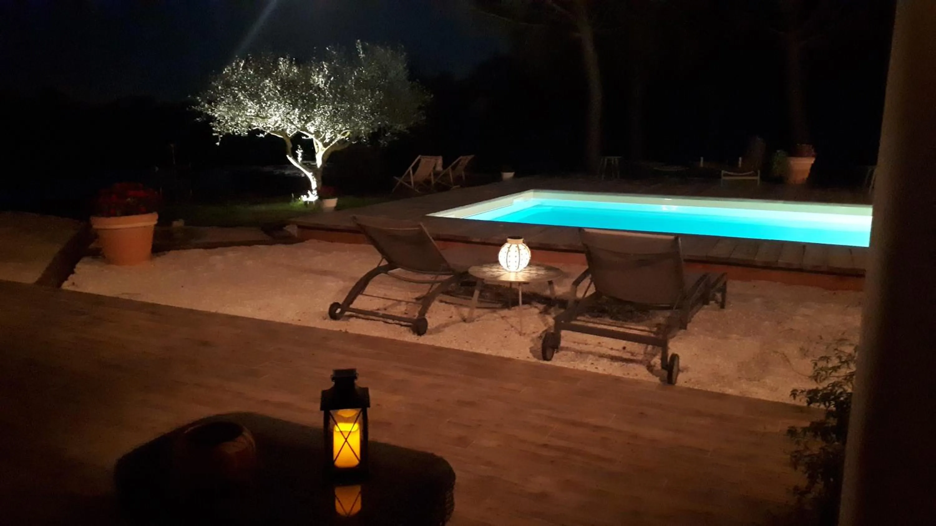 Swimming pool in Mas Fandelou