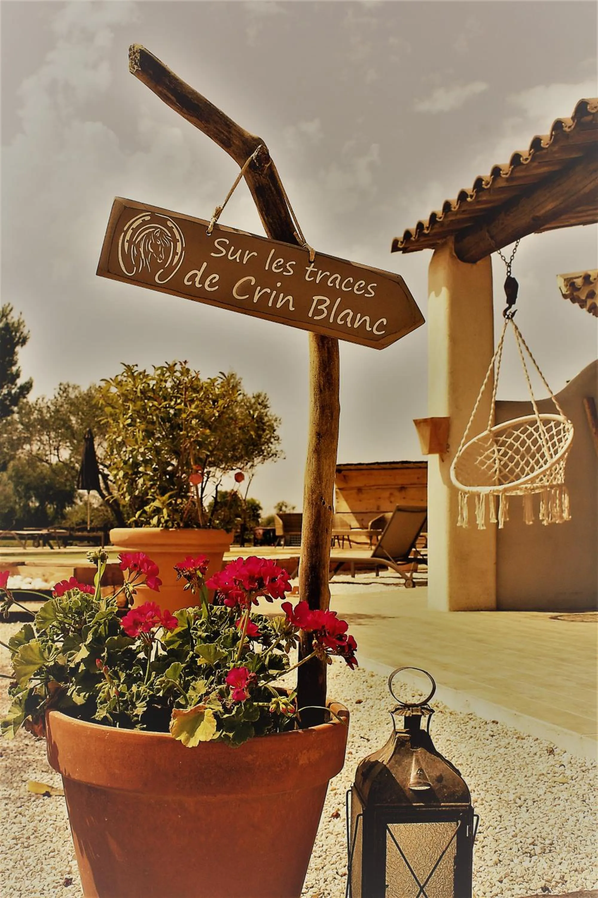 Patio in Mas Fandelou