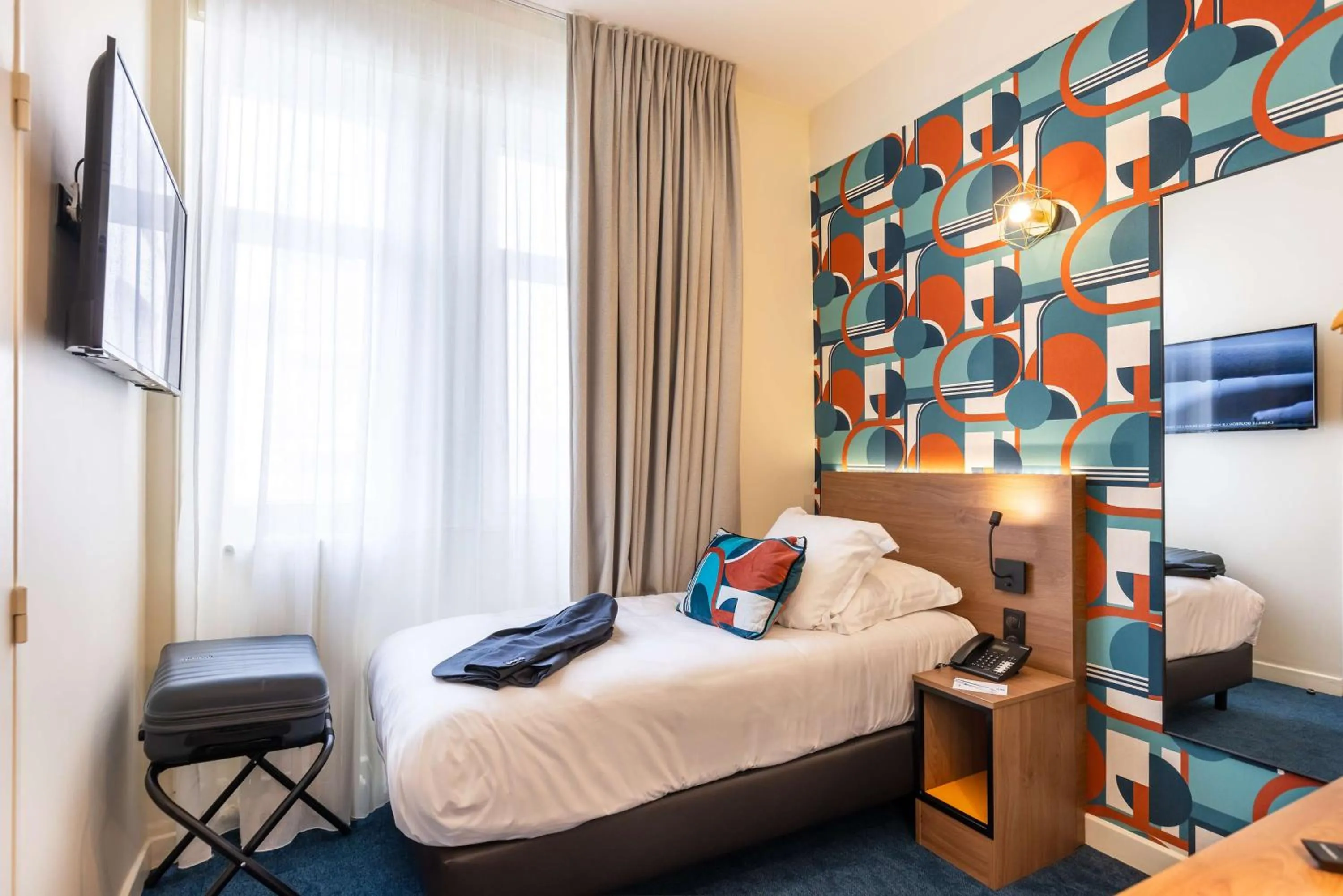 Bedroom, Bed in Best Western Metz Centre Gare