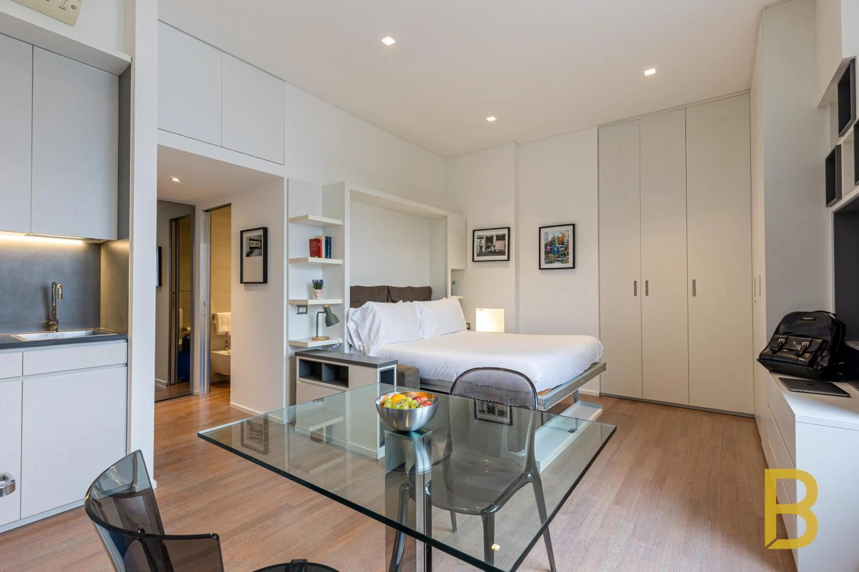 Bed in BePlace Garibaldi Suites