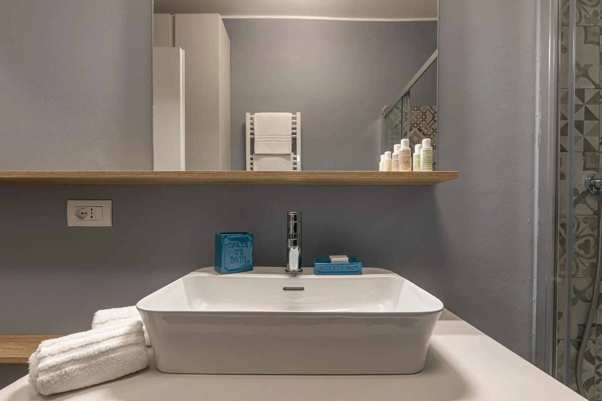 Bathroom in BePlace Garibaldi Suites