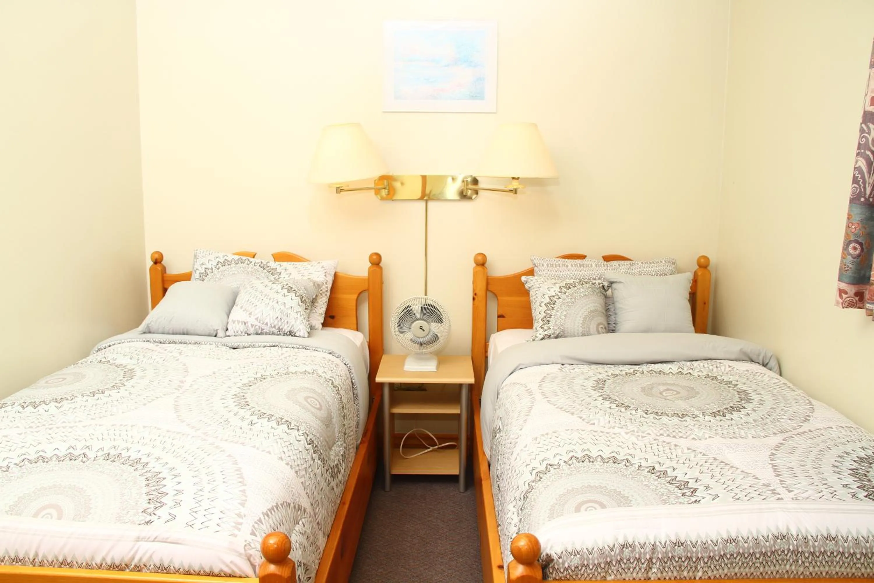 Bed in By the Bay Cottages