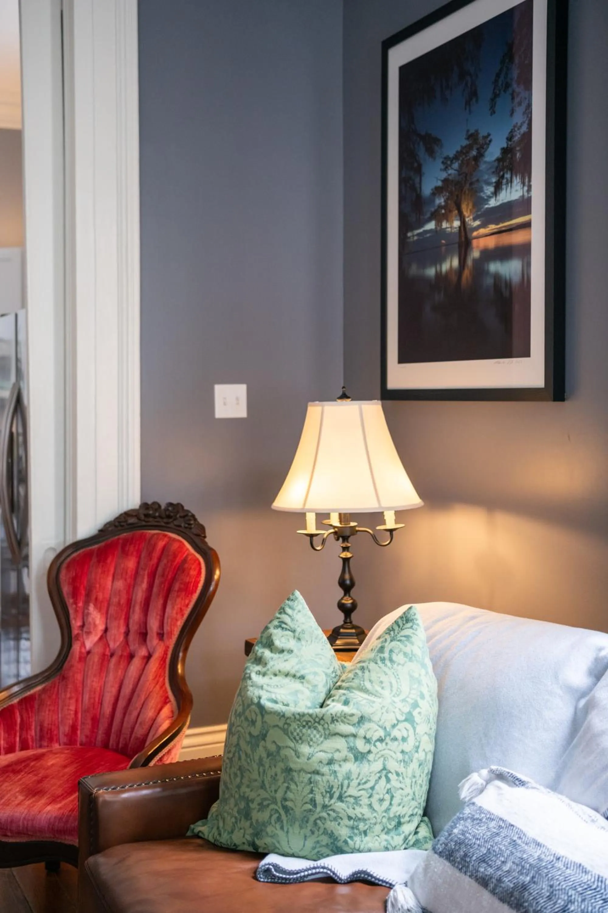 TV and multimedia in Luxury Historic Shotgun Home in Lower Garden District