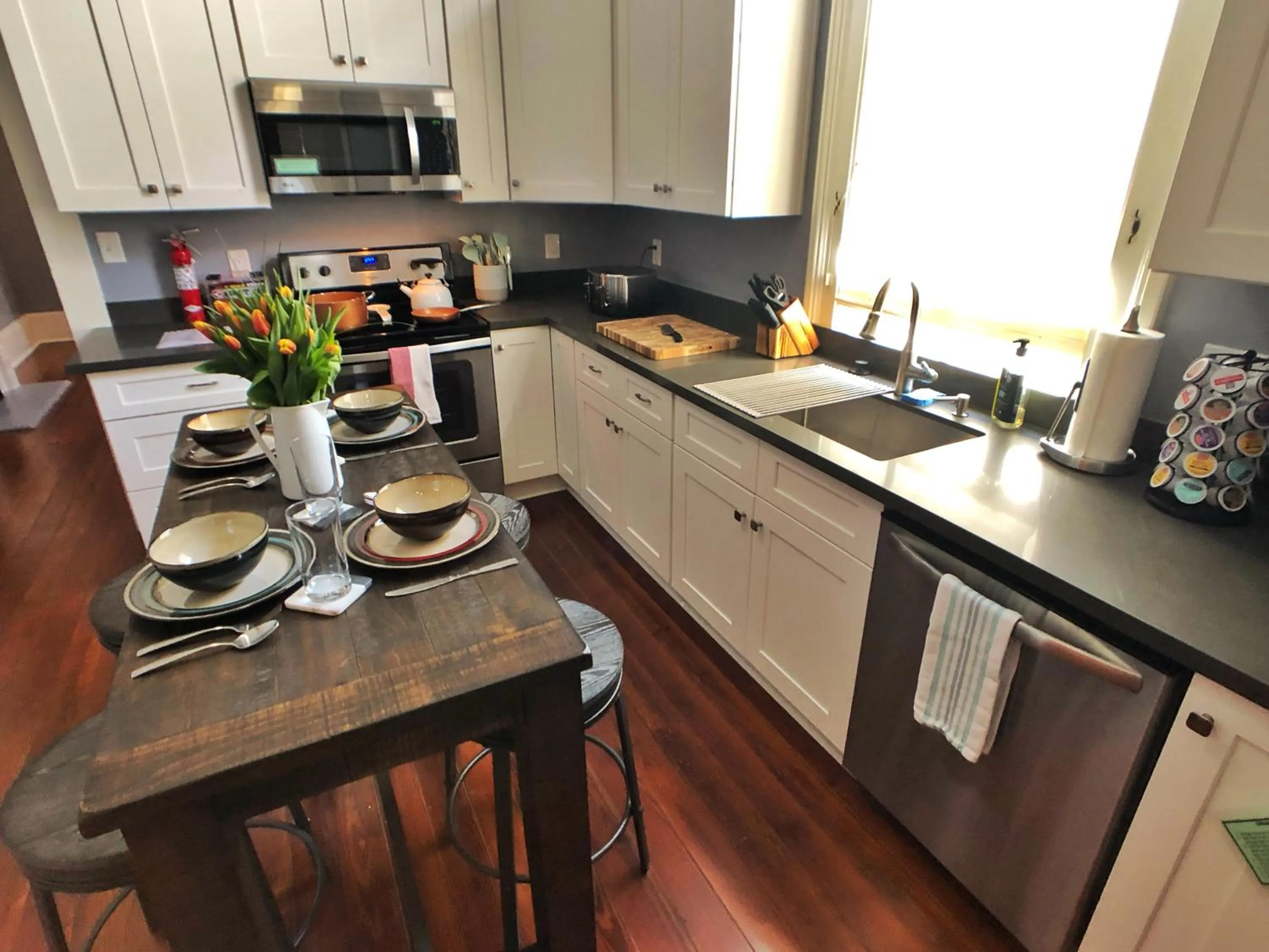 Coffee/tea facilities in Luxury Historic Shotgun Home in Lower Garden District