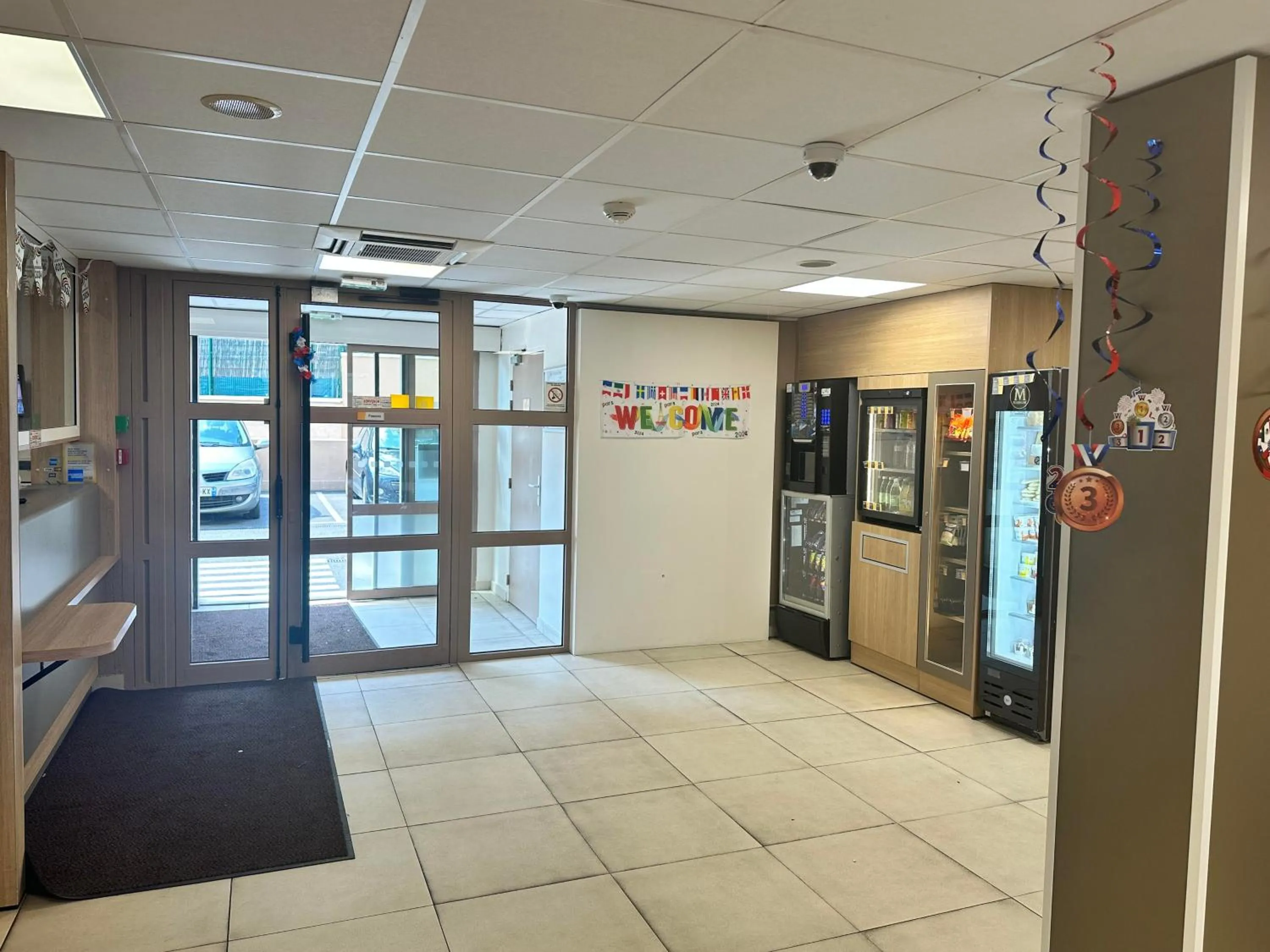 Lobby or reception in Première Classe Paris-Ouest Gennevilliers