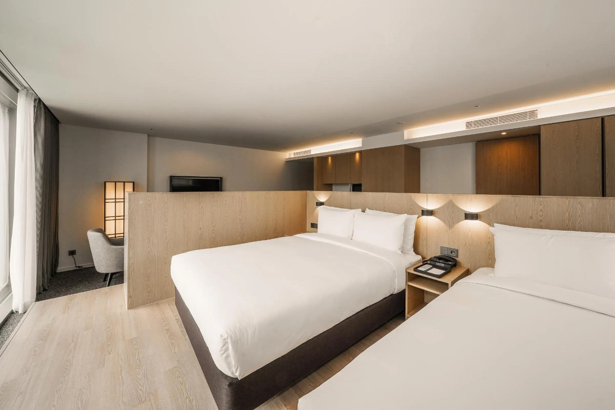 Bed in Nine Tree by Parnas Seoul Insadong