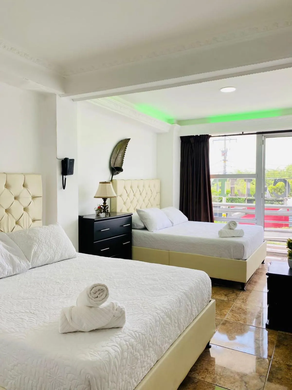 Bed in Hotel West California