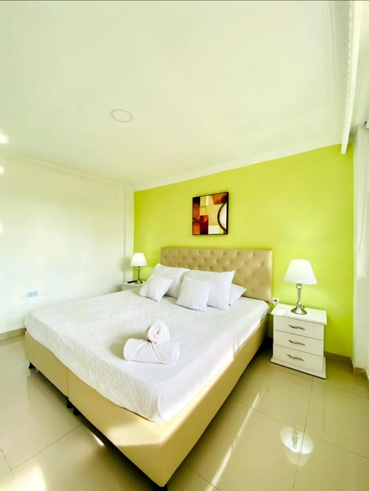 Bed in Hotel West California