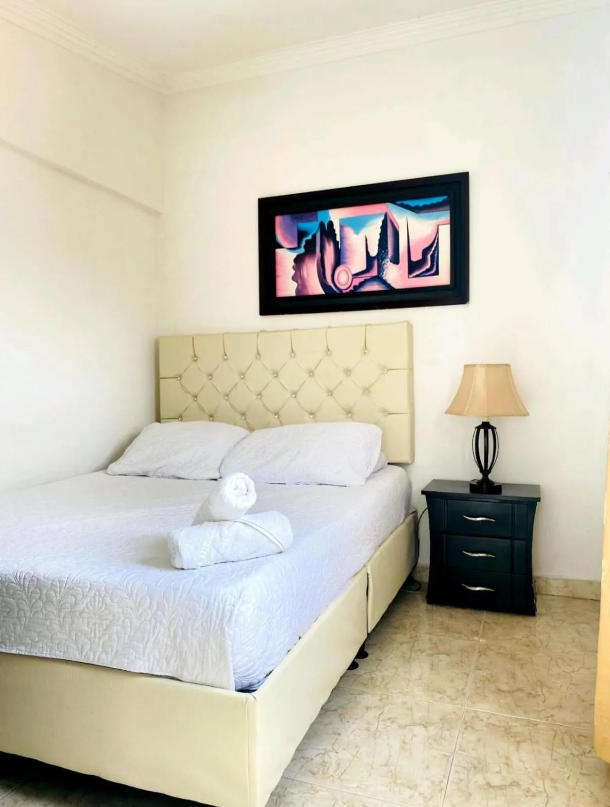 Bed in Hotel West California