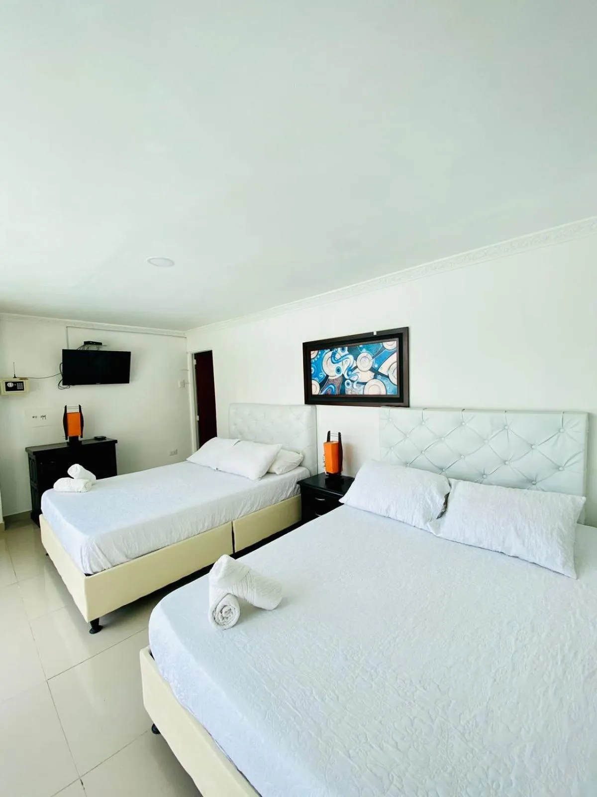 Bed in Hotel West California