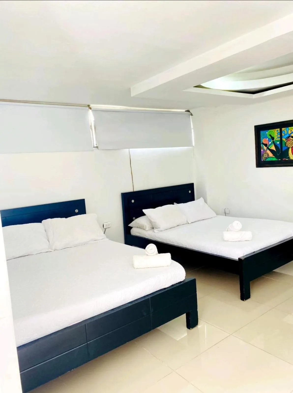 Bed in Hotel West California