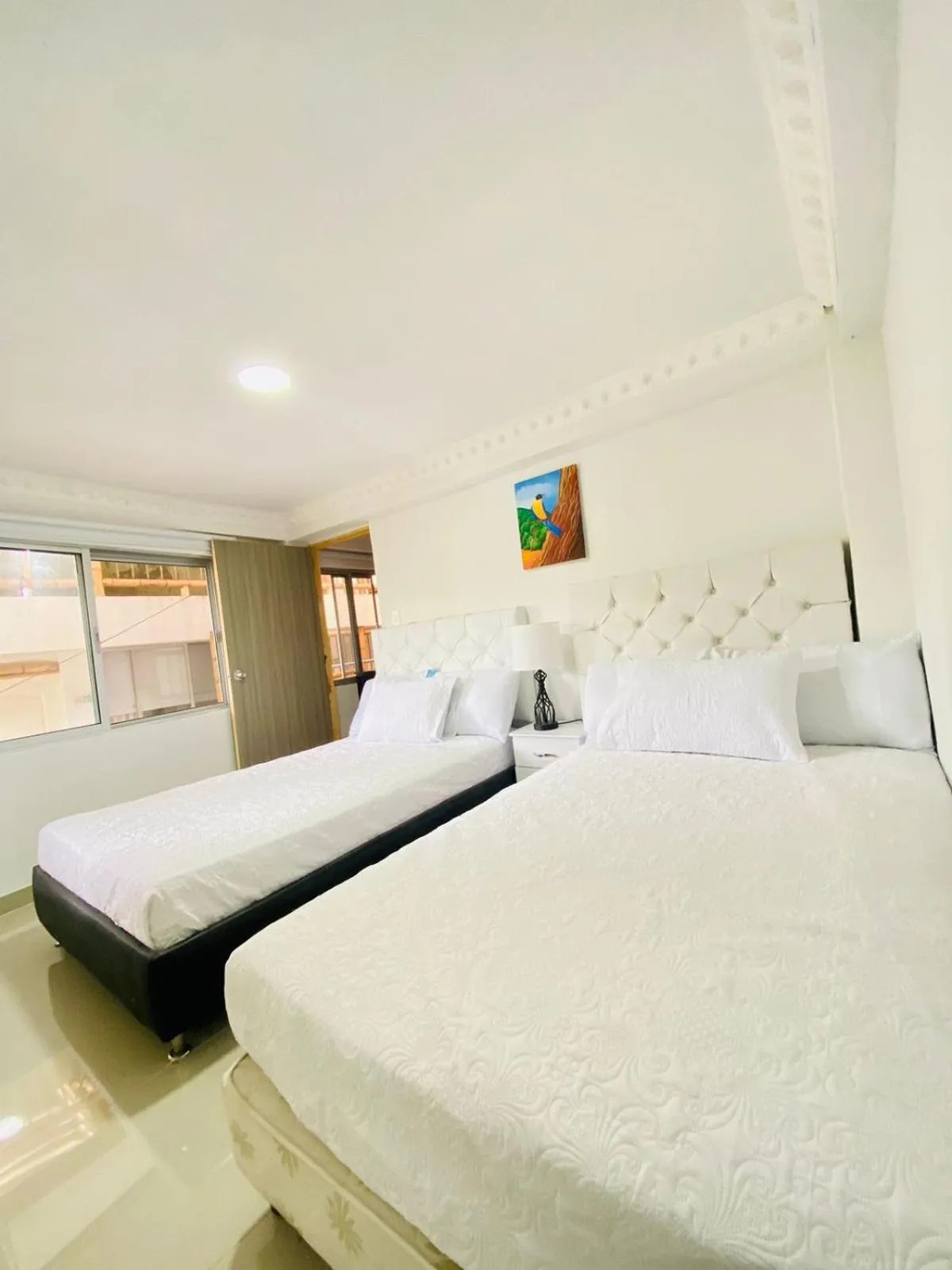 Bed in Hotel West California