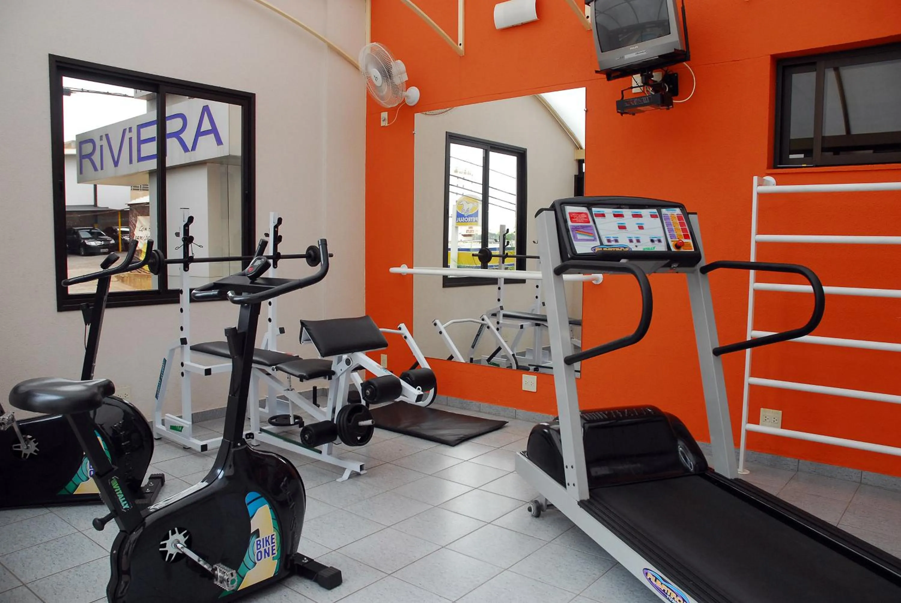 Fitness centre/facilities in Hotel Riviera