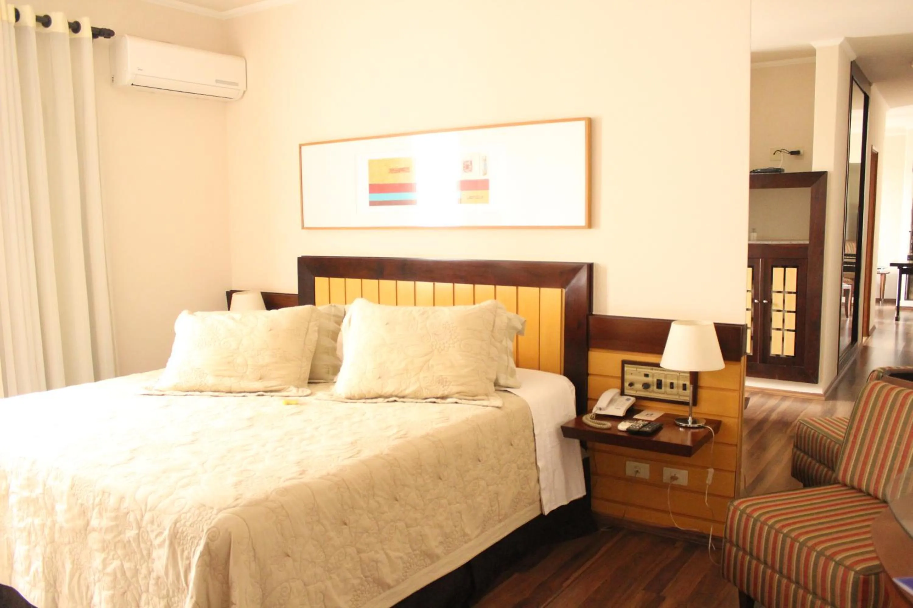 Bed in Hotel Riviera