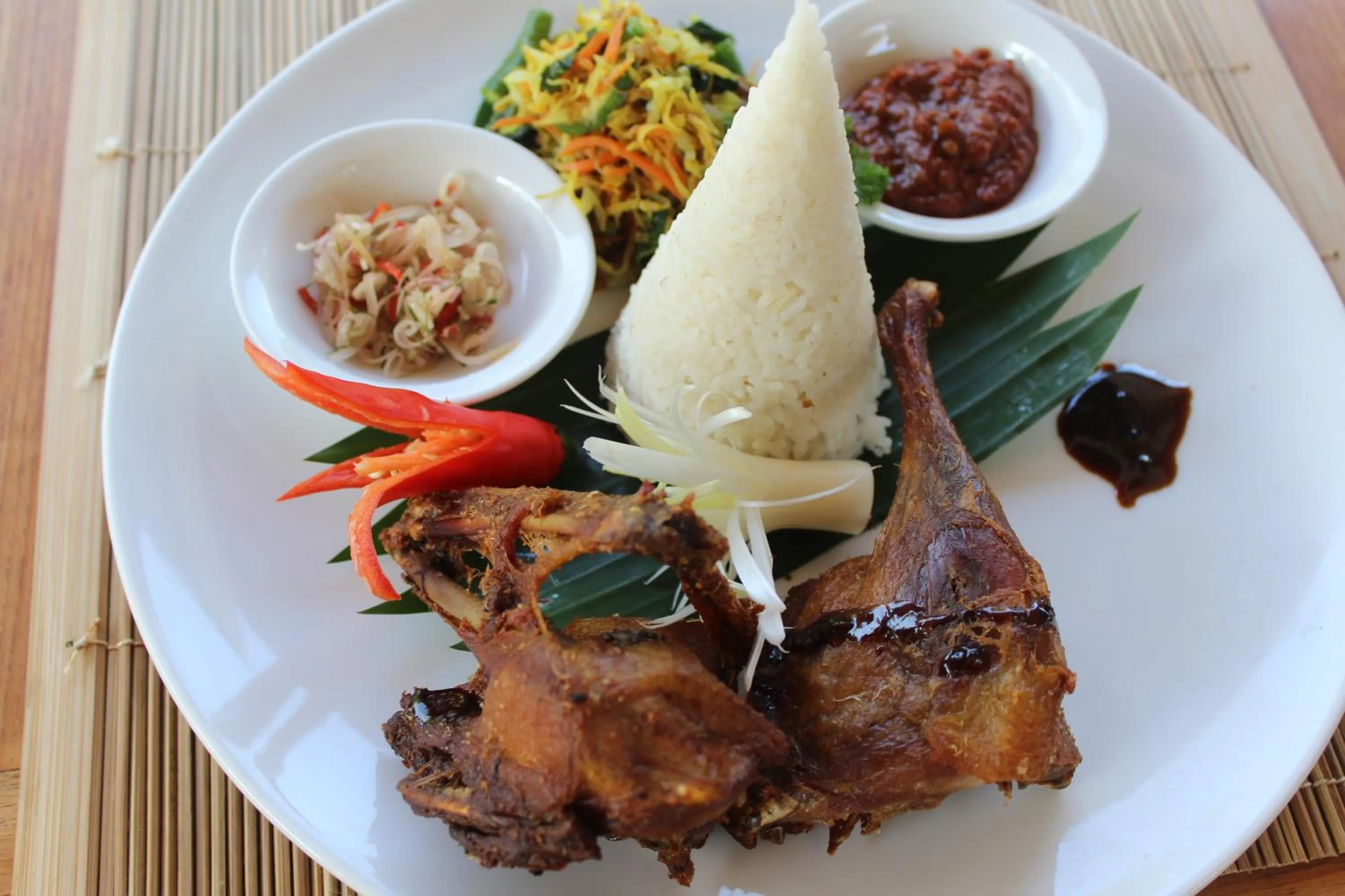 Food in Purana Suite Ubud