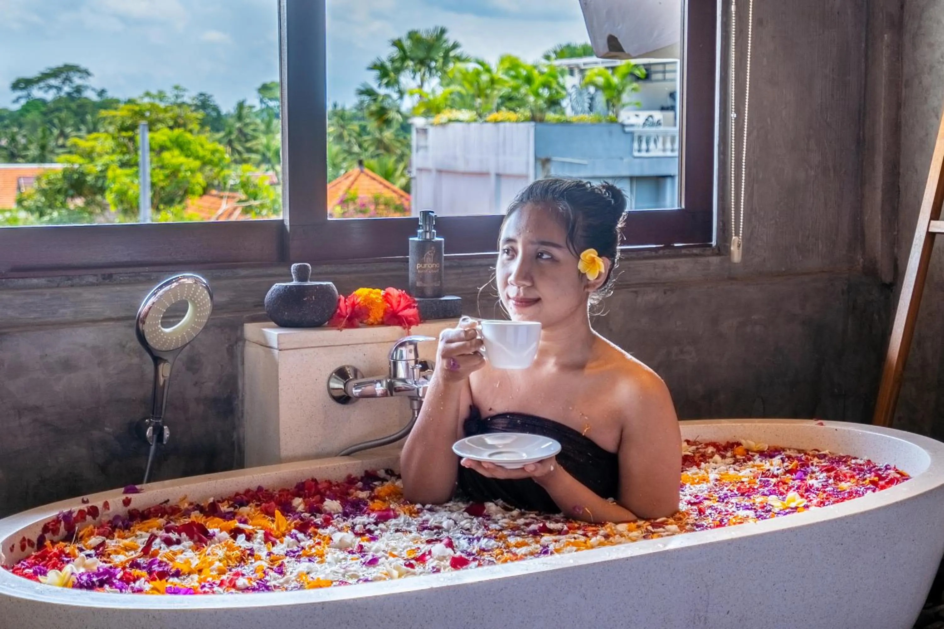 Spa and wellness centre/facilities in Purana Suite Ubud