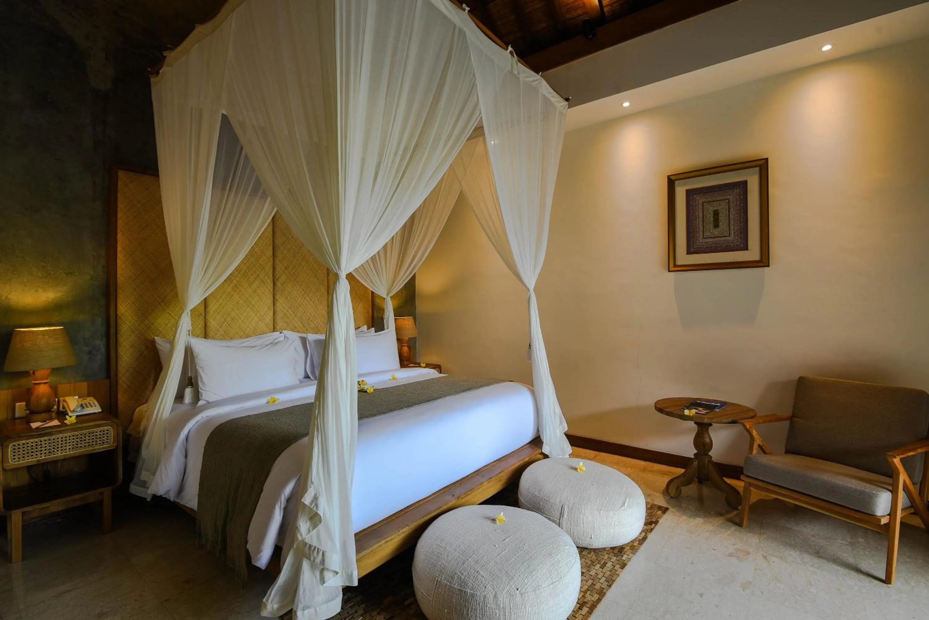 Bedroom, Bed in Purana Suite Ubud