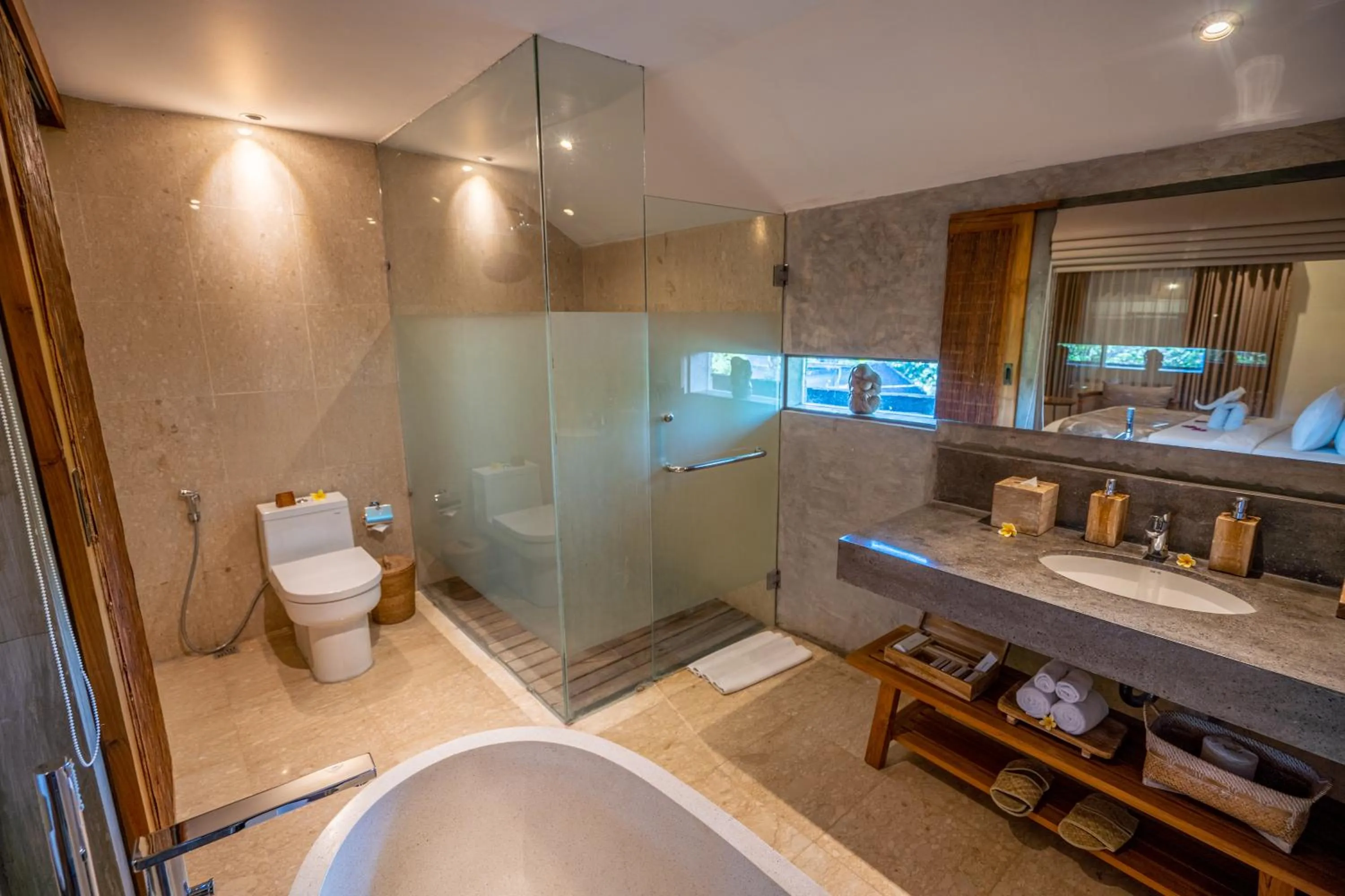 Bathroom in Purana Suite Ubud