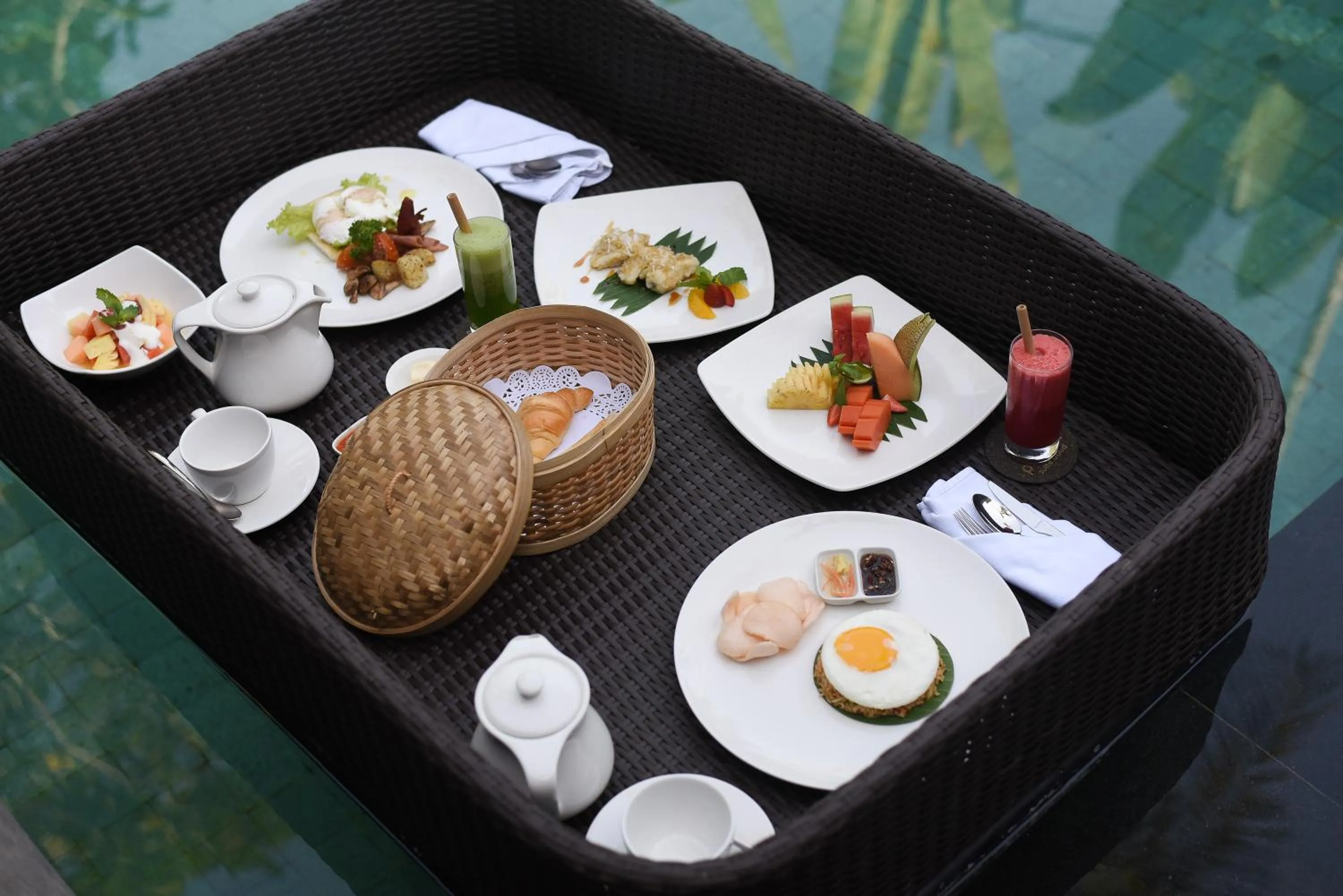 Breakfast in Purana Suite Ubud