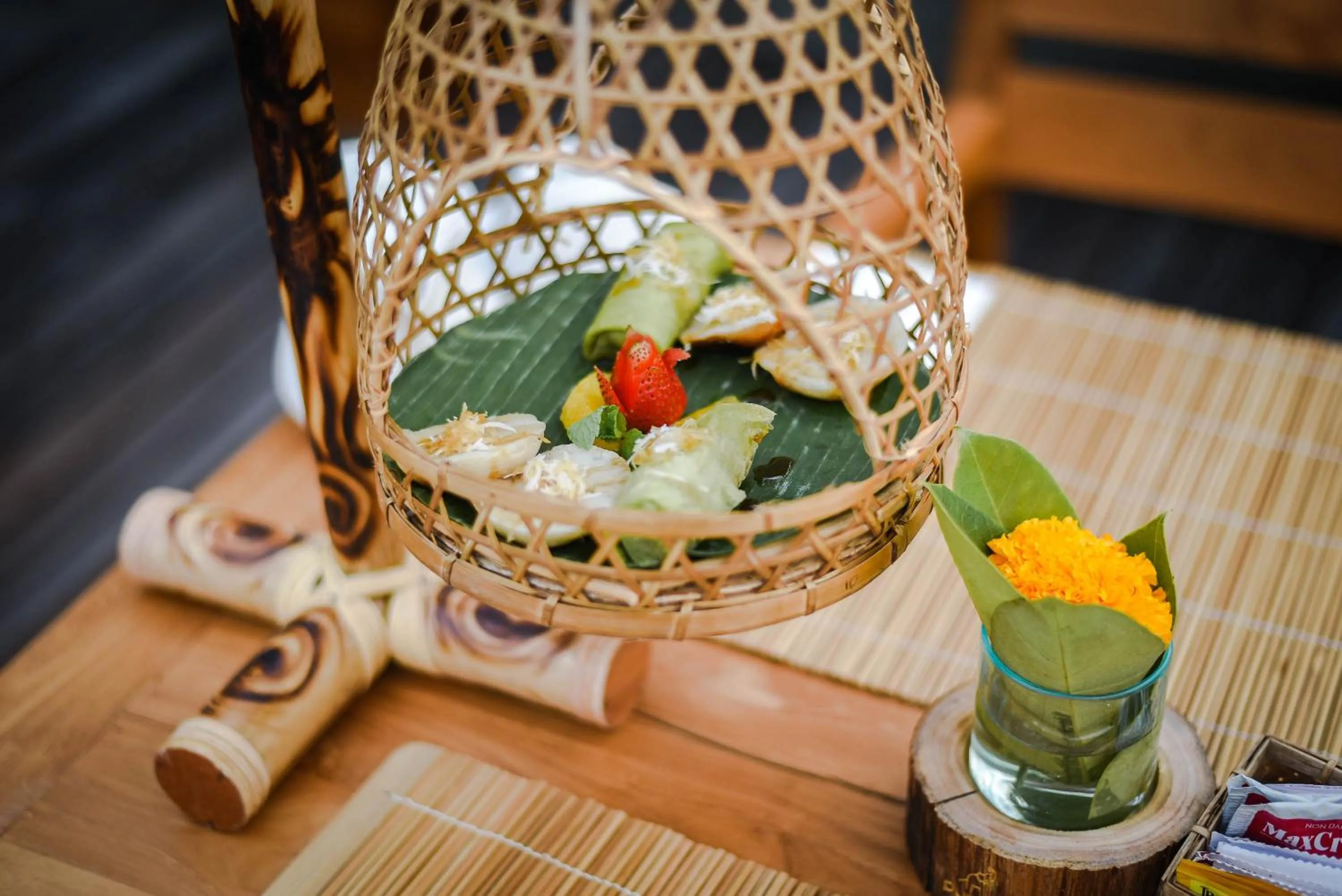 Food in Purana Suite Ubud