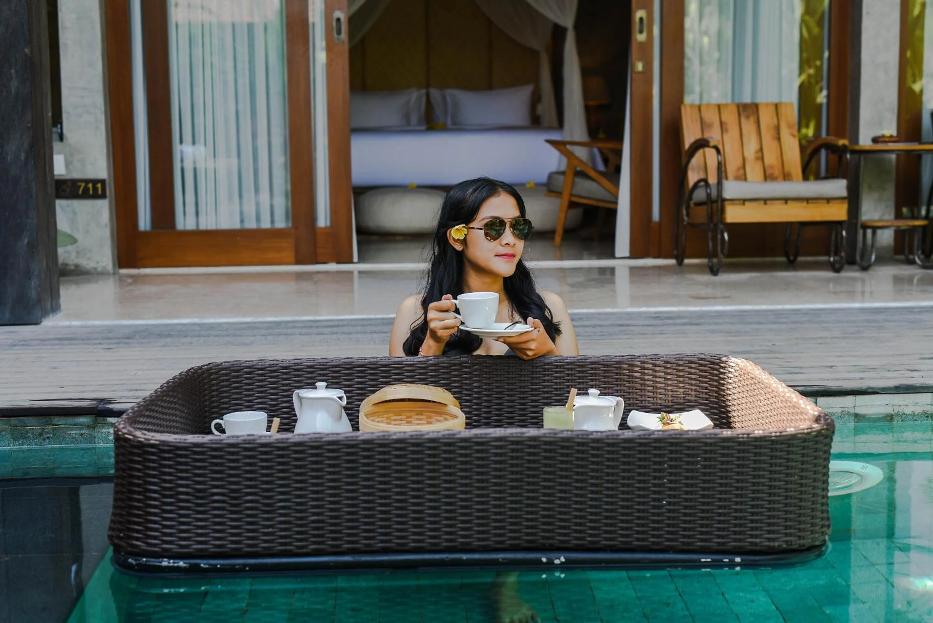 Meals in Purana Suite Ubud