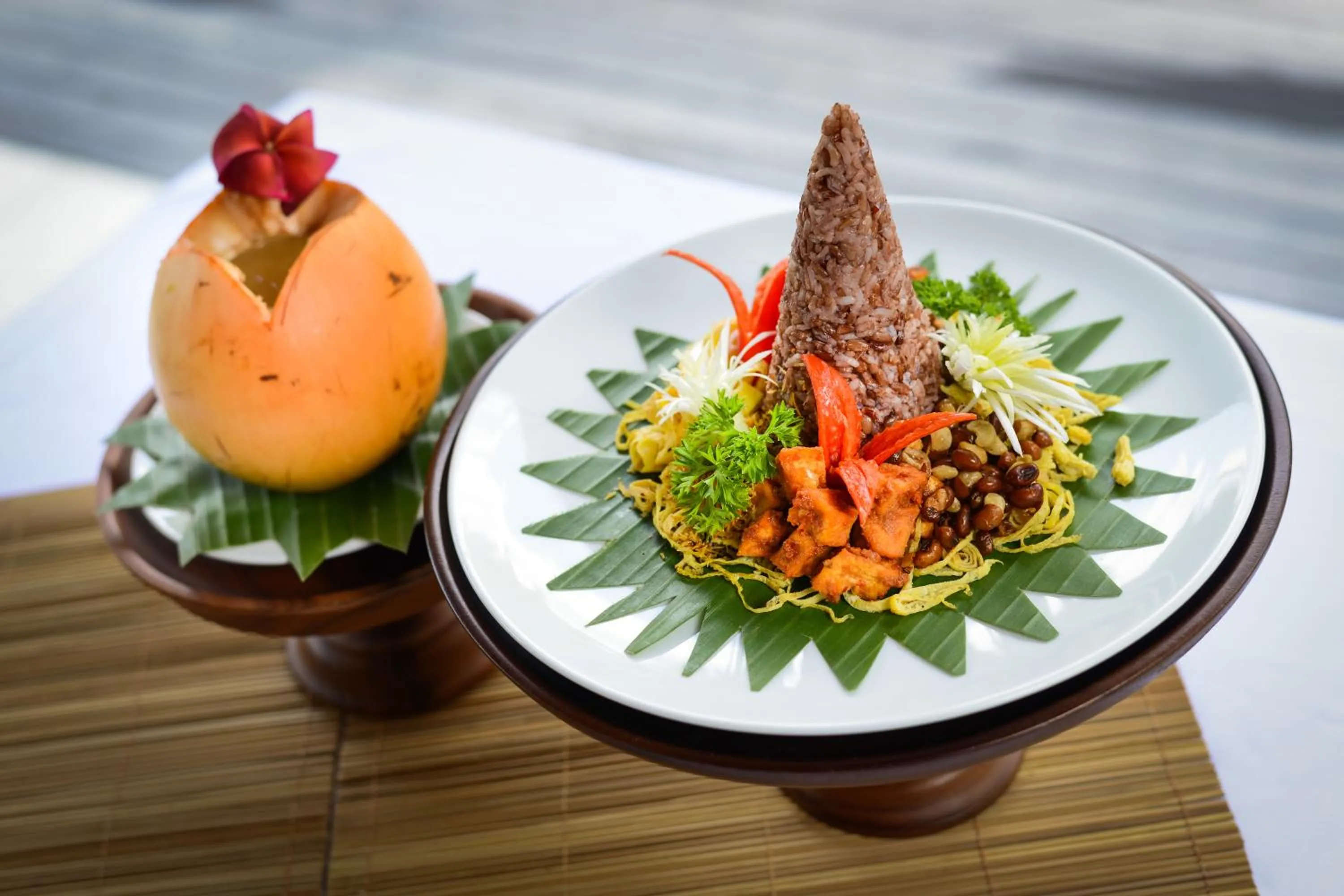 Food and drinks in Purana Suite Ubud