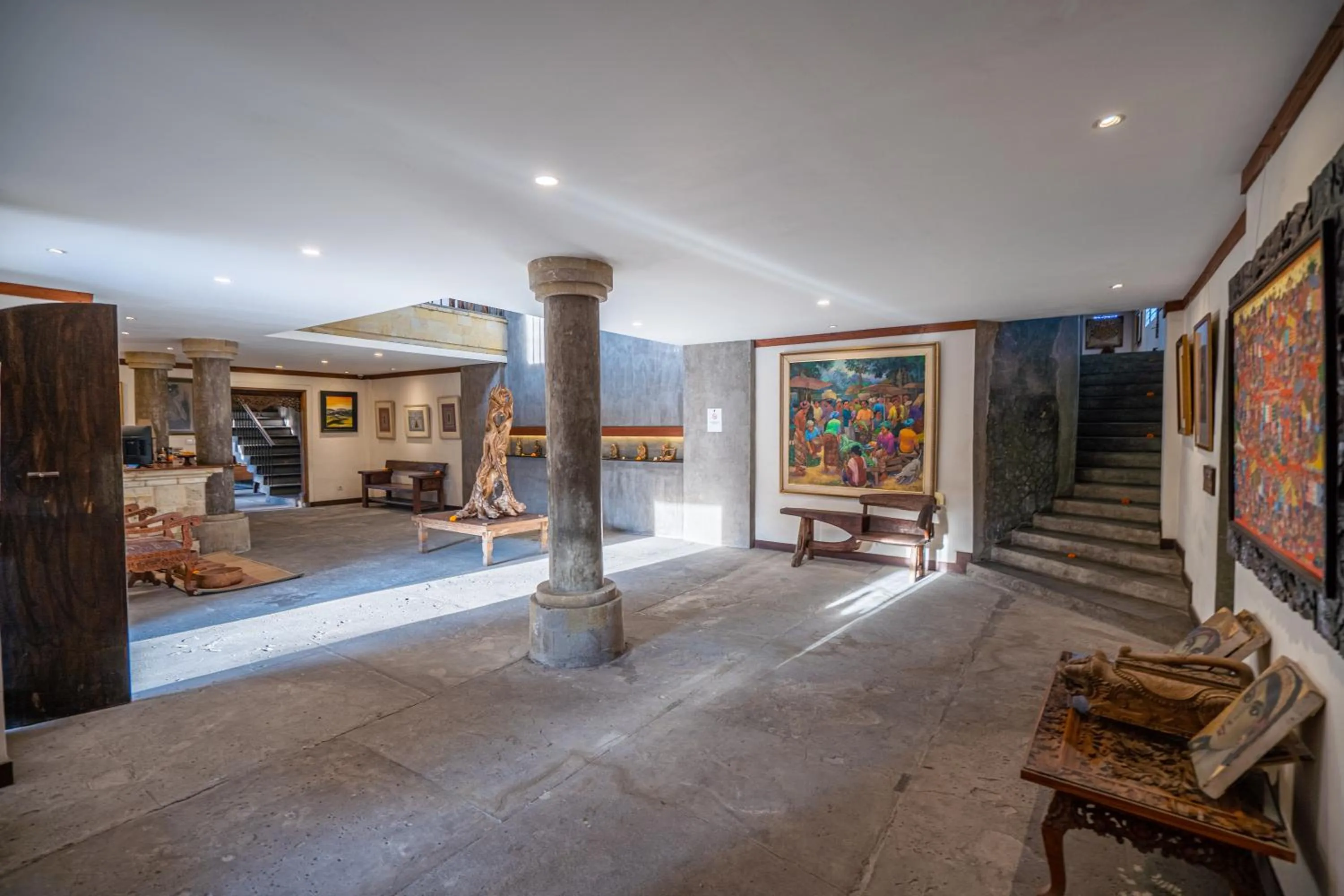 Property building in Purana Suite Ubud