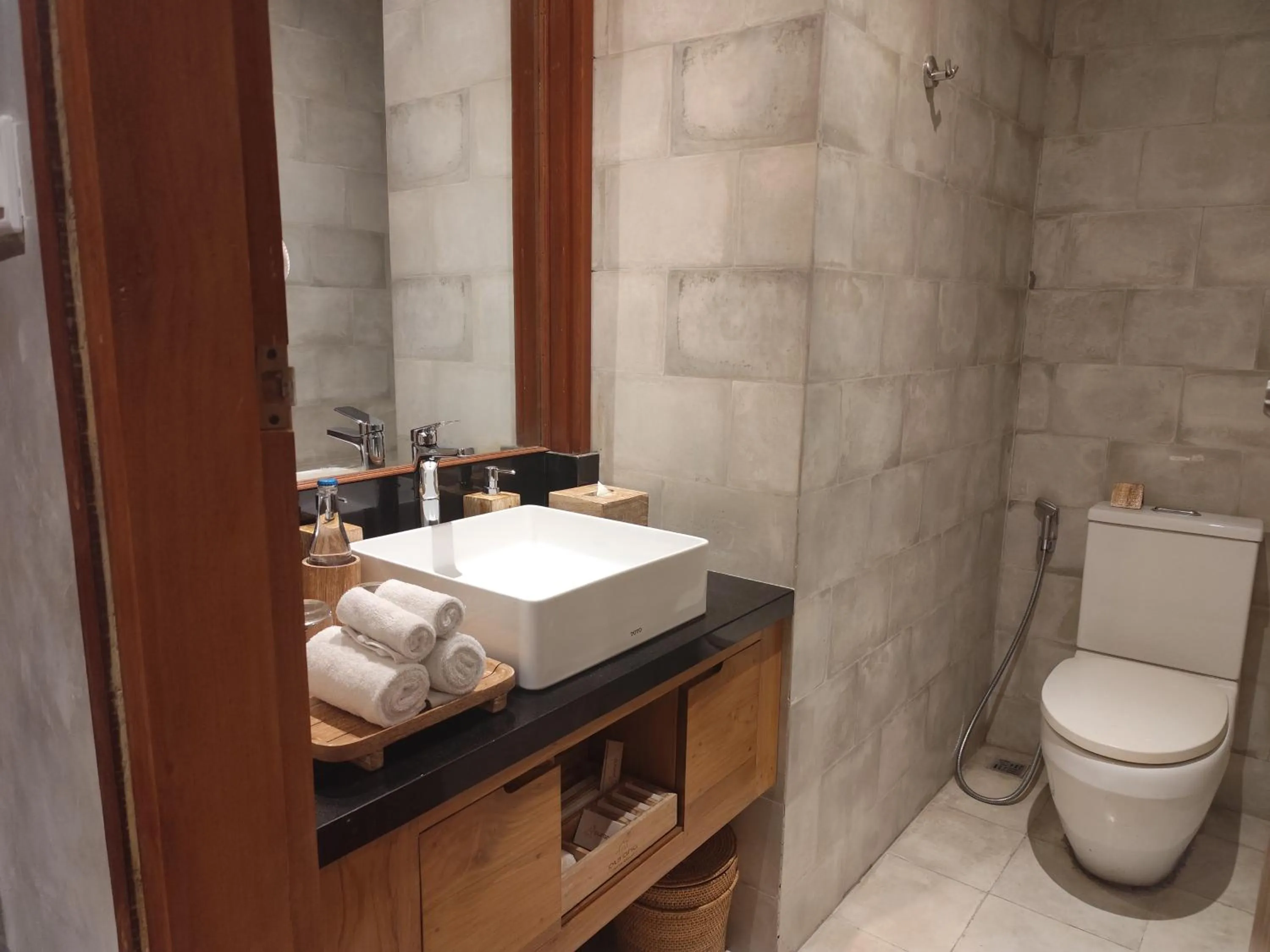 Bathroom in Purana Suite Ubud