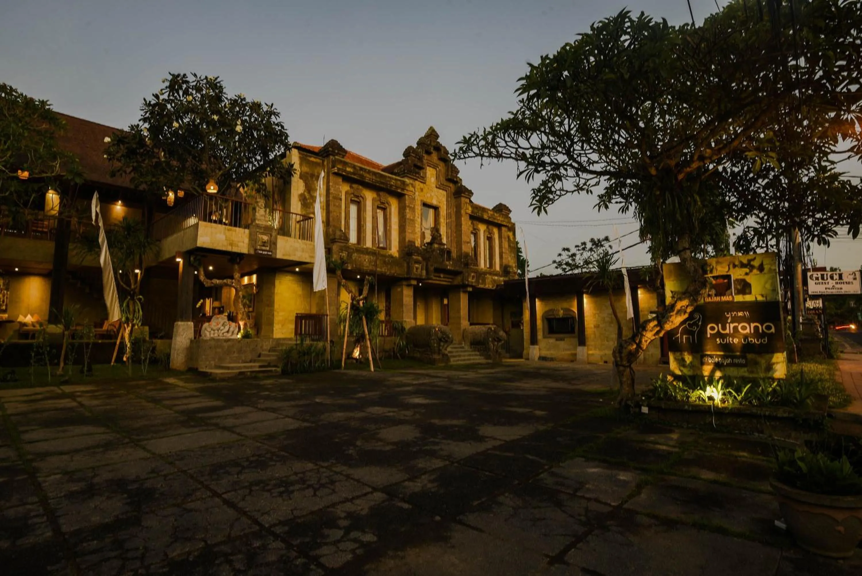 Property building in Purana Suite Ubud