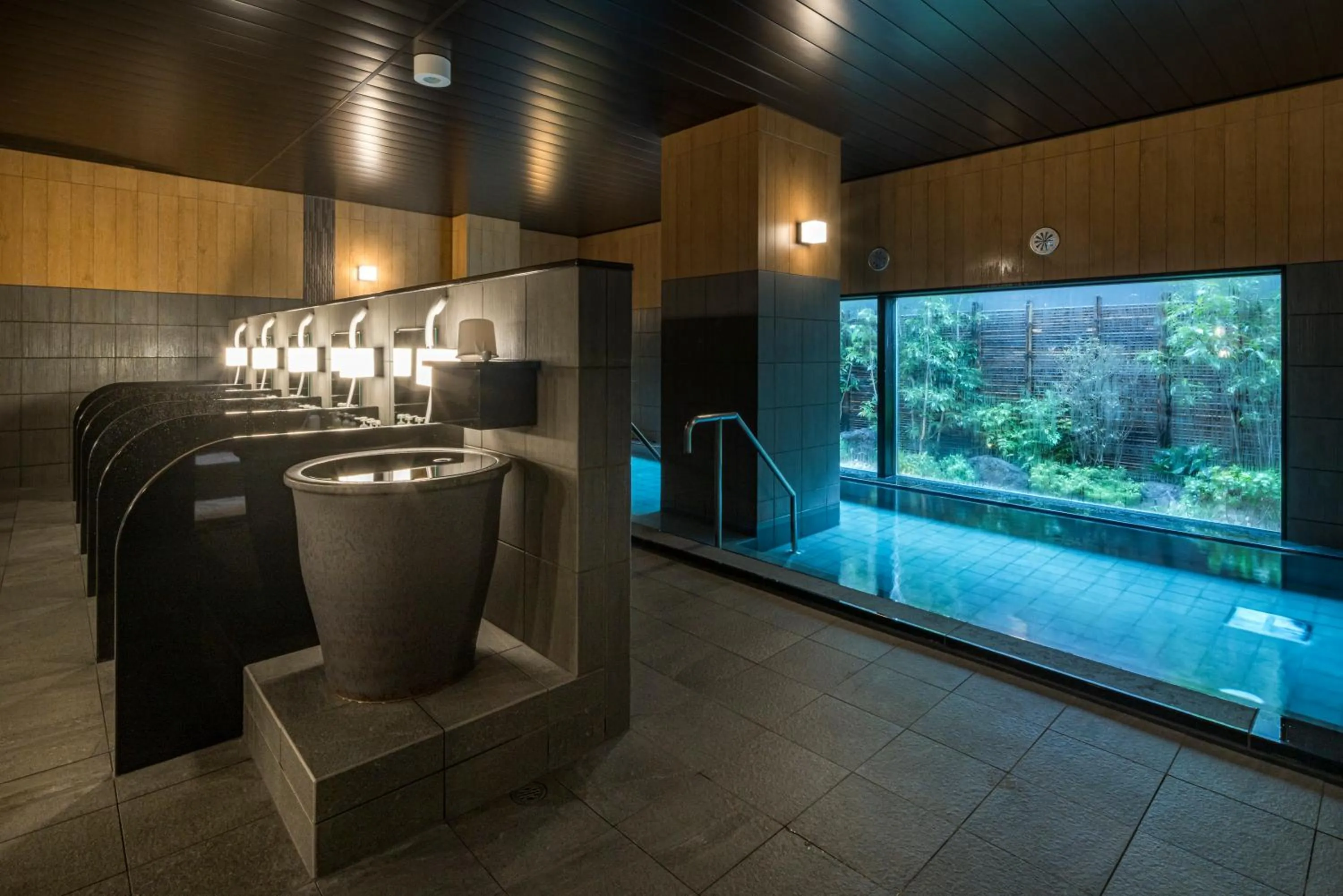 Public Bath in Hotel Route-Inn Kamisu
