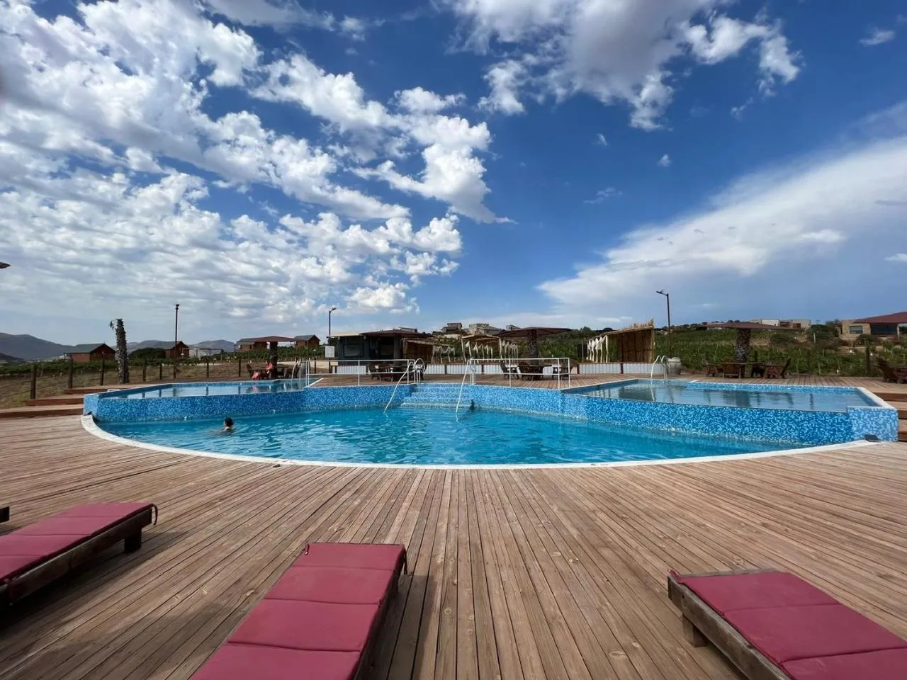 Swimming pool in Don Tomas Viñedo cabañas