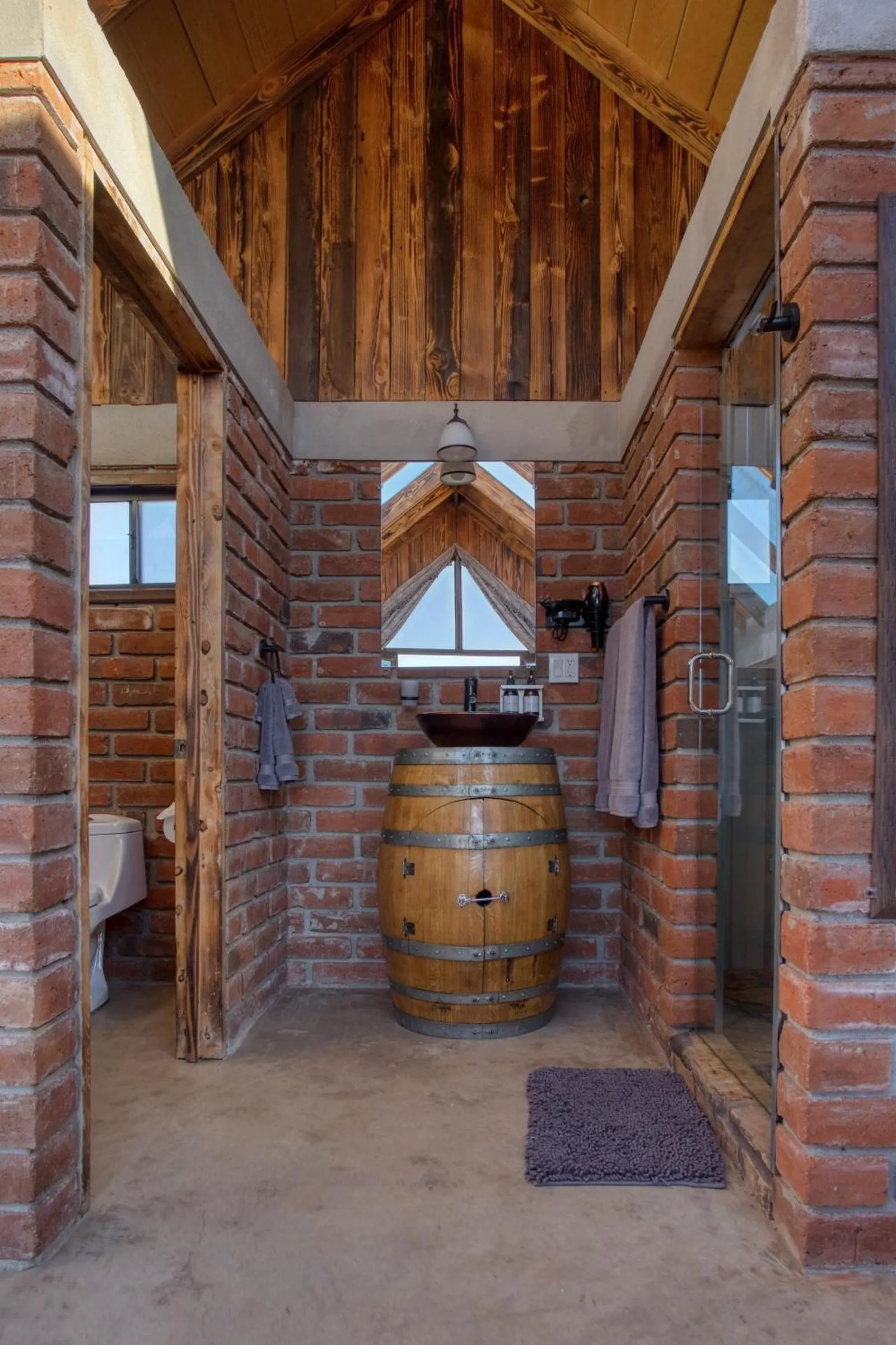 Bathroom in Don Tomas Viñedo cabañas