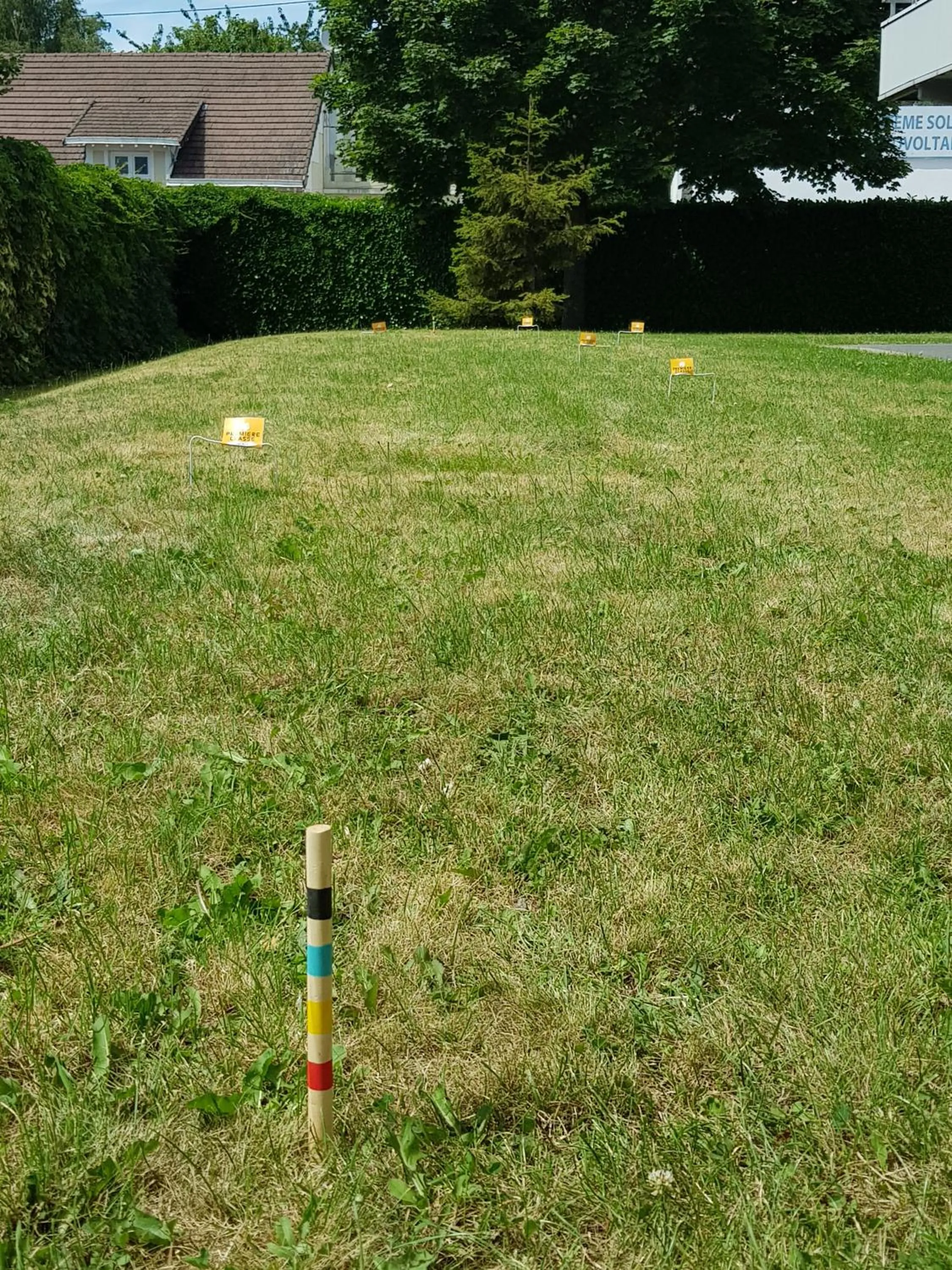 Children play ground in Premiere Classe Herblay