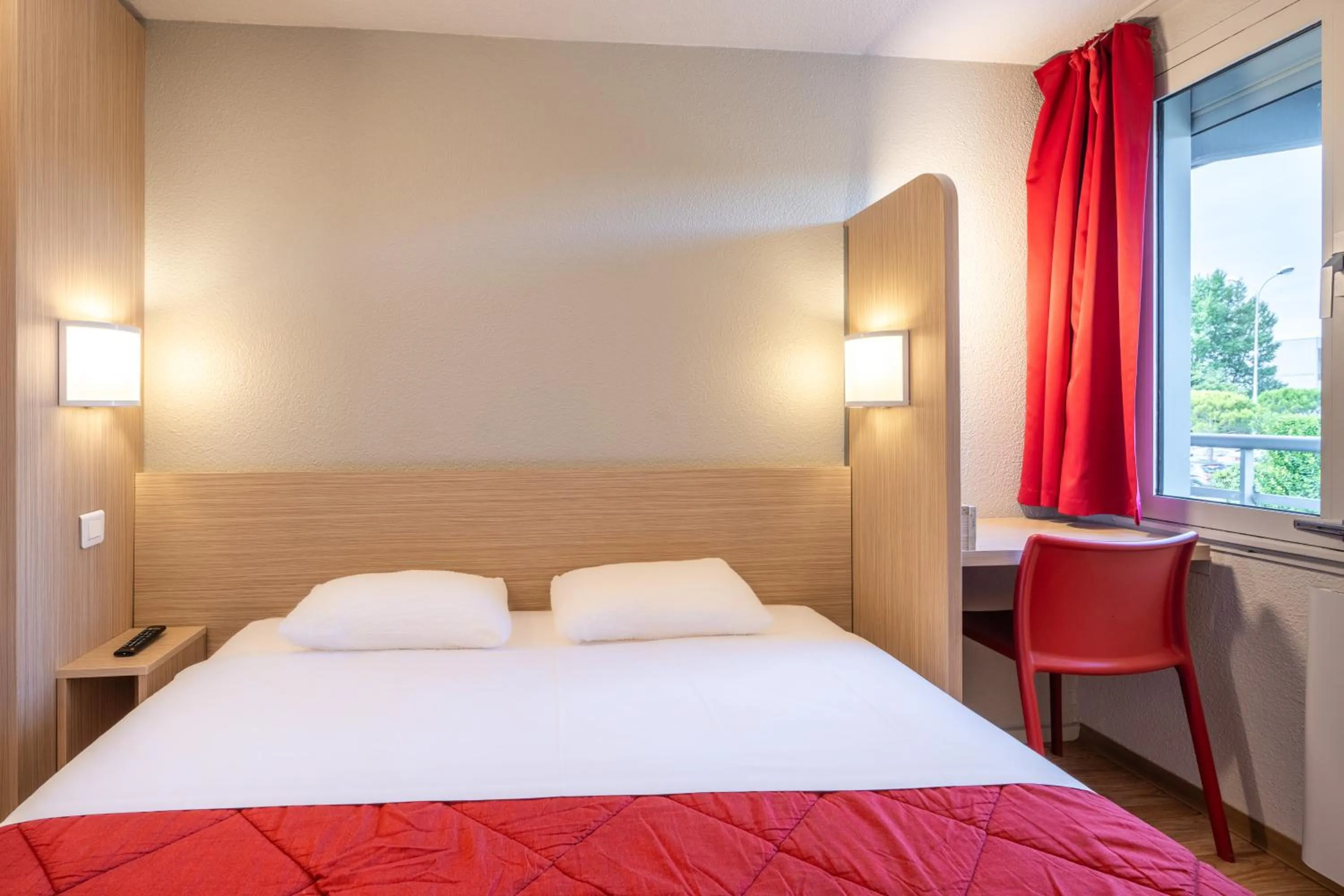 Bed in Premiere Classe Deauville Touques