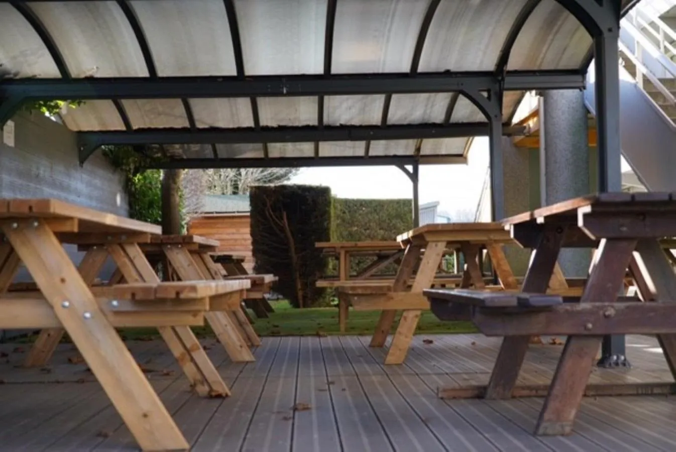 Patio in Premiere Classe Deauville Touques