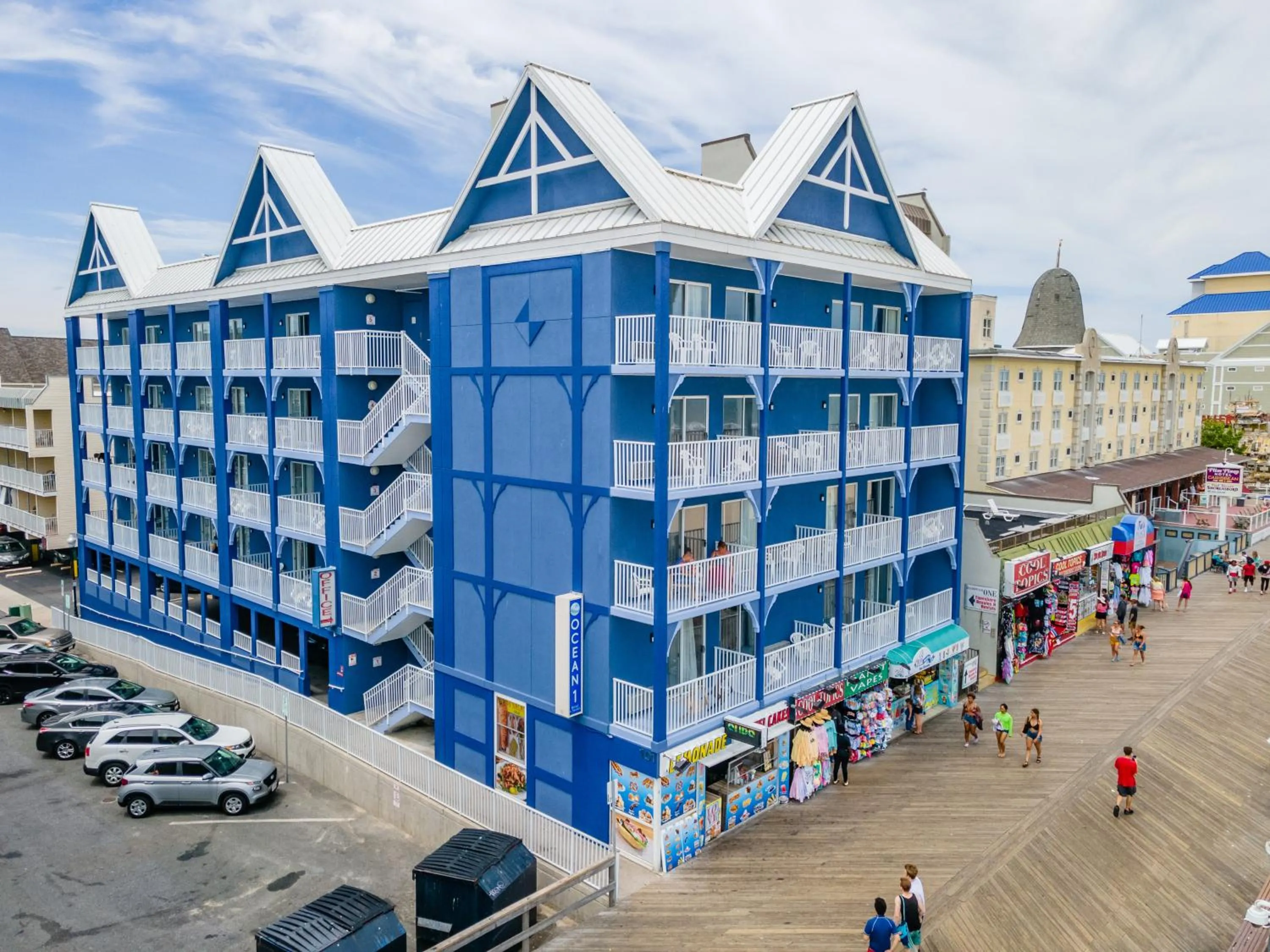 Property building in Ocean 1 Hotel & Suites Ocean City