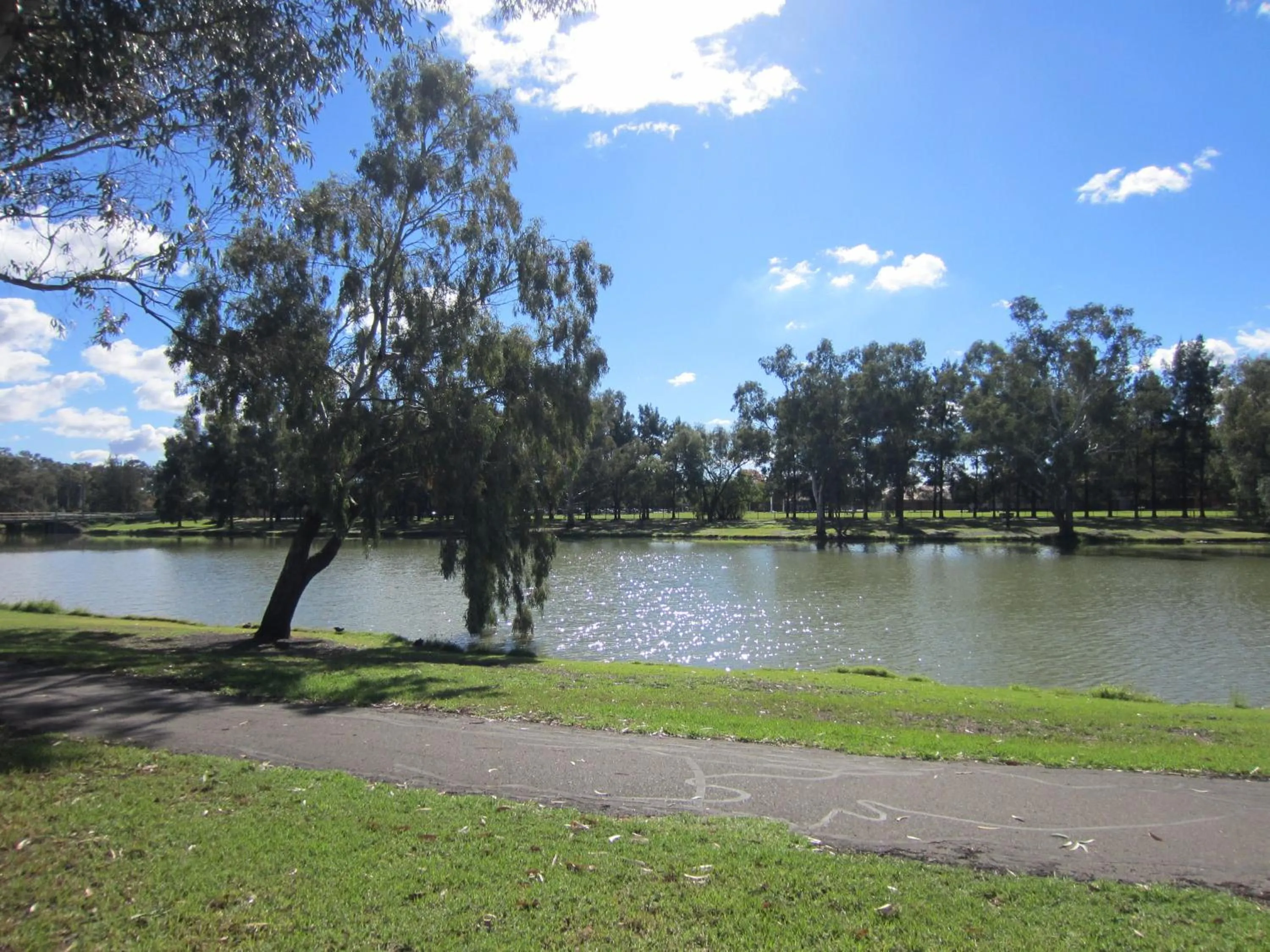 River view in Lake Forbes Motel