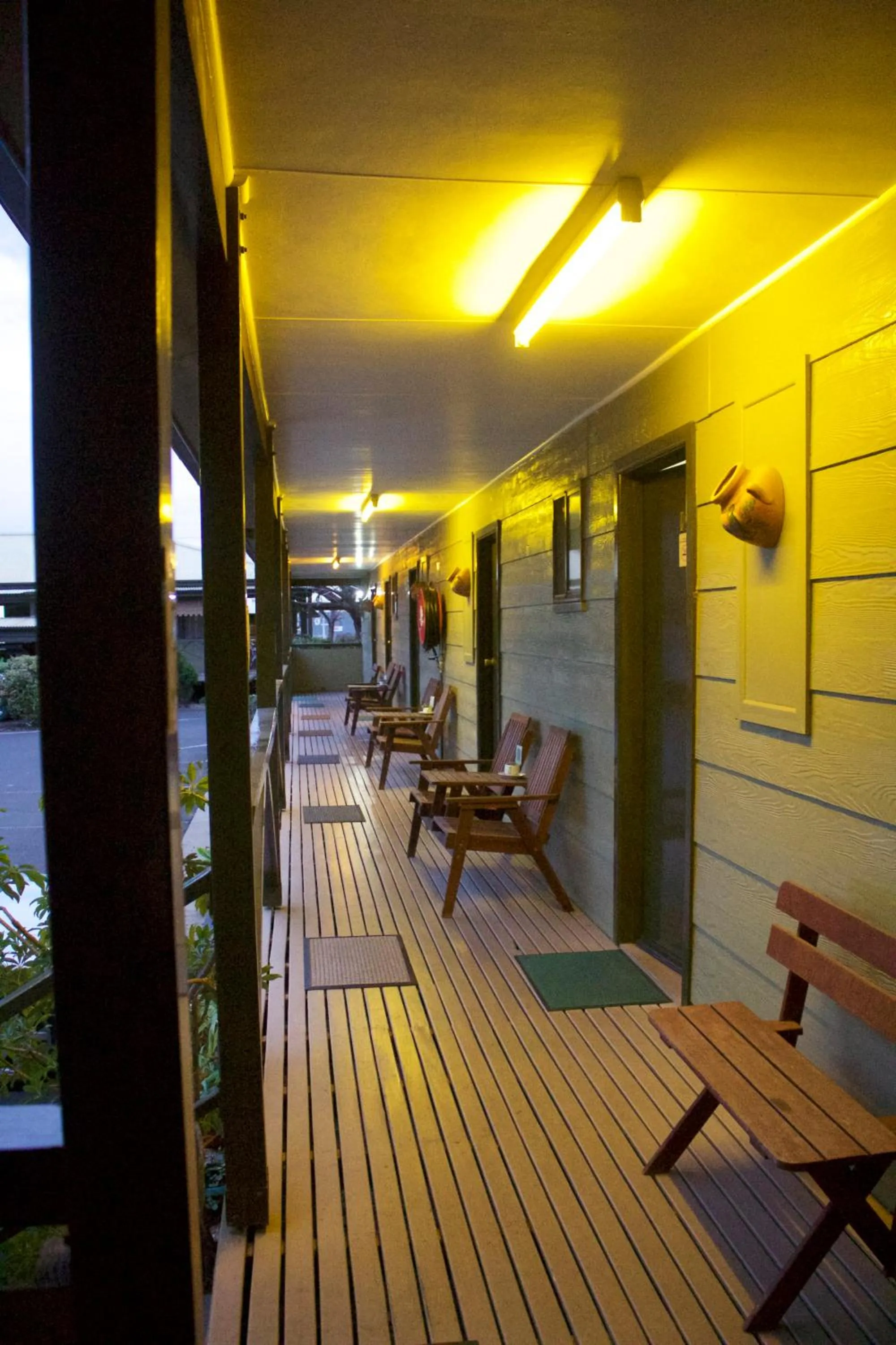 Balcony/Terrace in Lake Forbes Motel