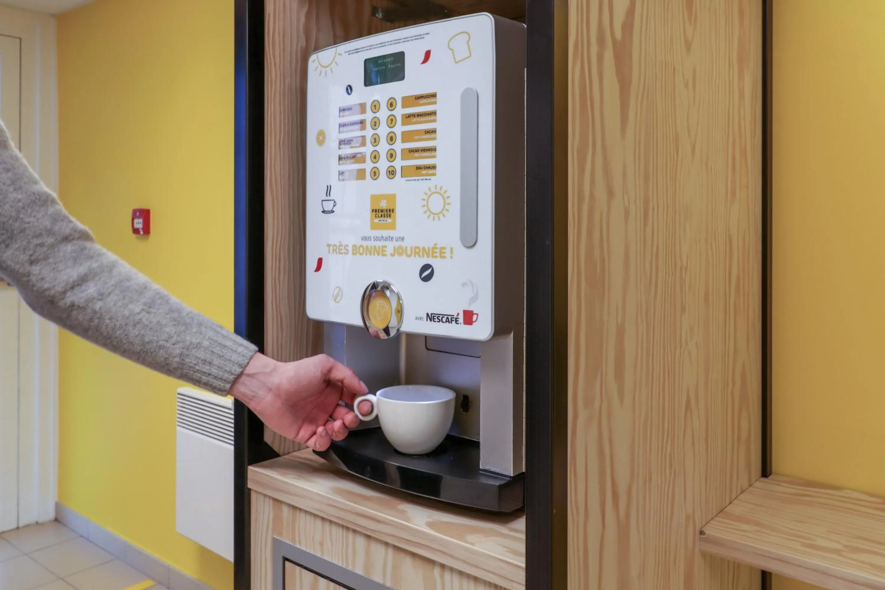 Breakfast in Première Classe Lille Sud Henin Beaumont