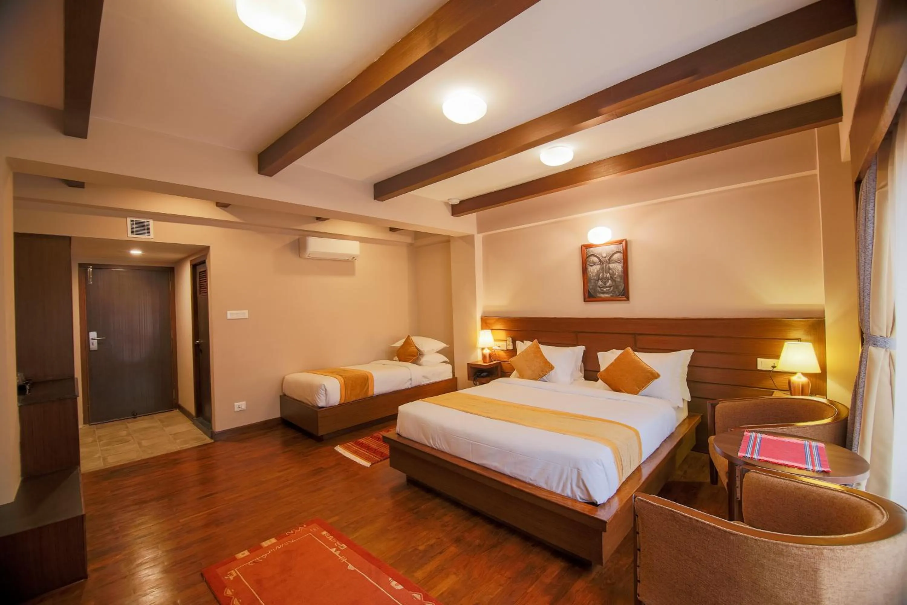 Bedroom, Bed in Hotel Bhadgaon