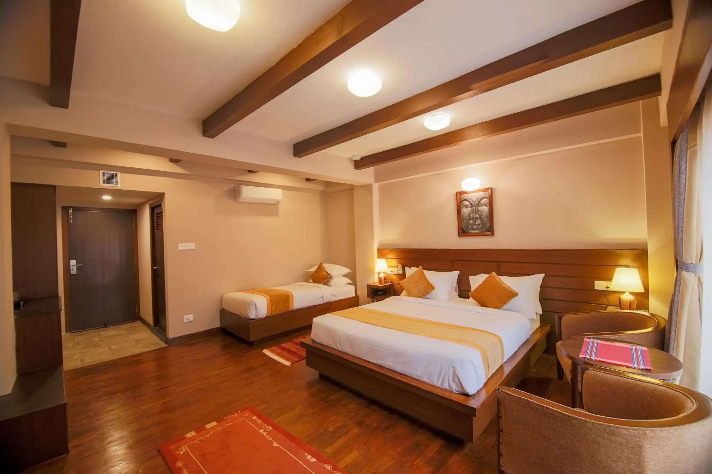 Deluxe Triple Room - single occupancy in Hotel Bhadgaon Deluxe Triple Room - single occupancy in Hotel Bhadgaon