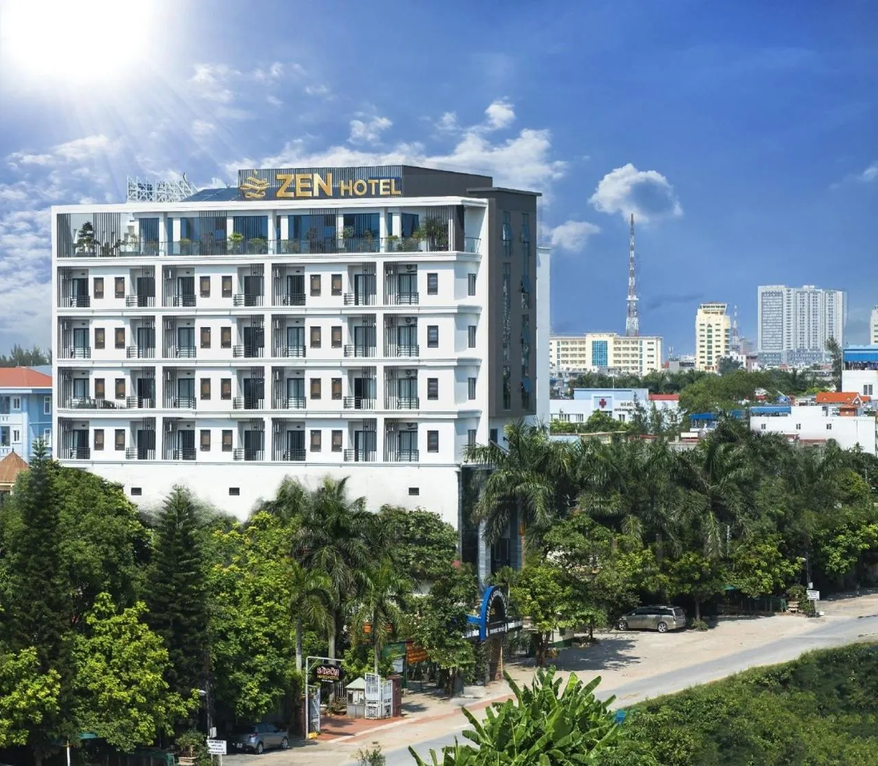 Property building in ZEN RIVERSIDE HOTEL & RESIDENCES