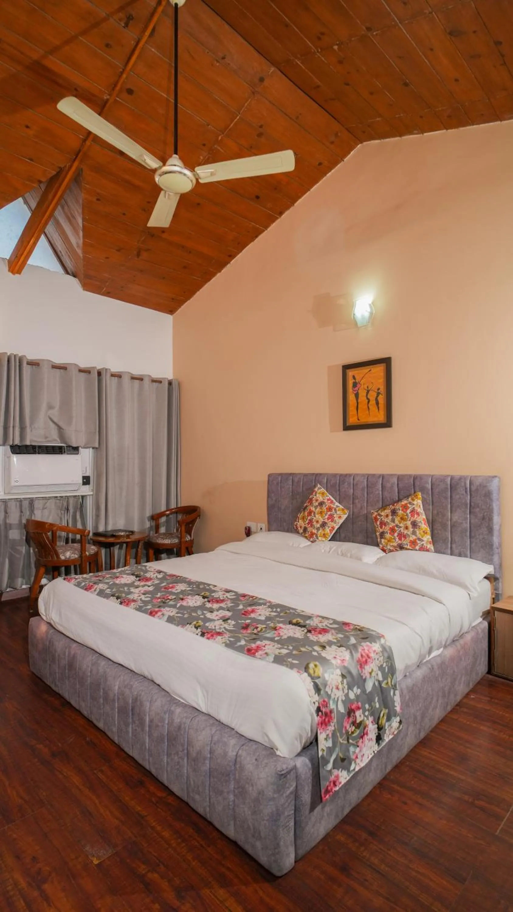 Bed in Neelesh Inn- A Luxury Lake View Hotel- 20 kms from Nainital