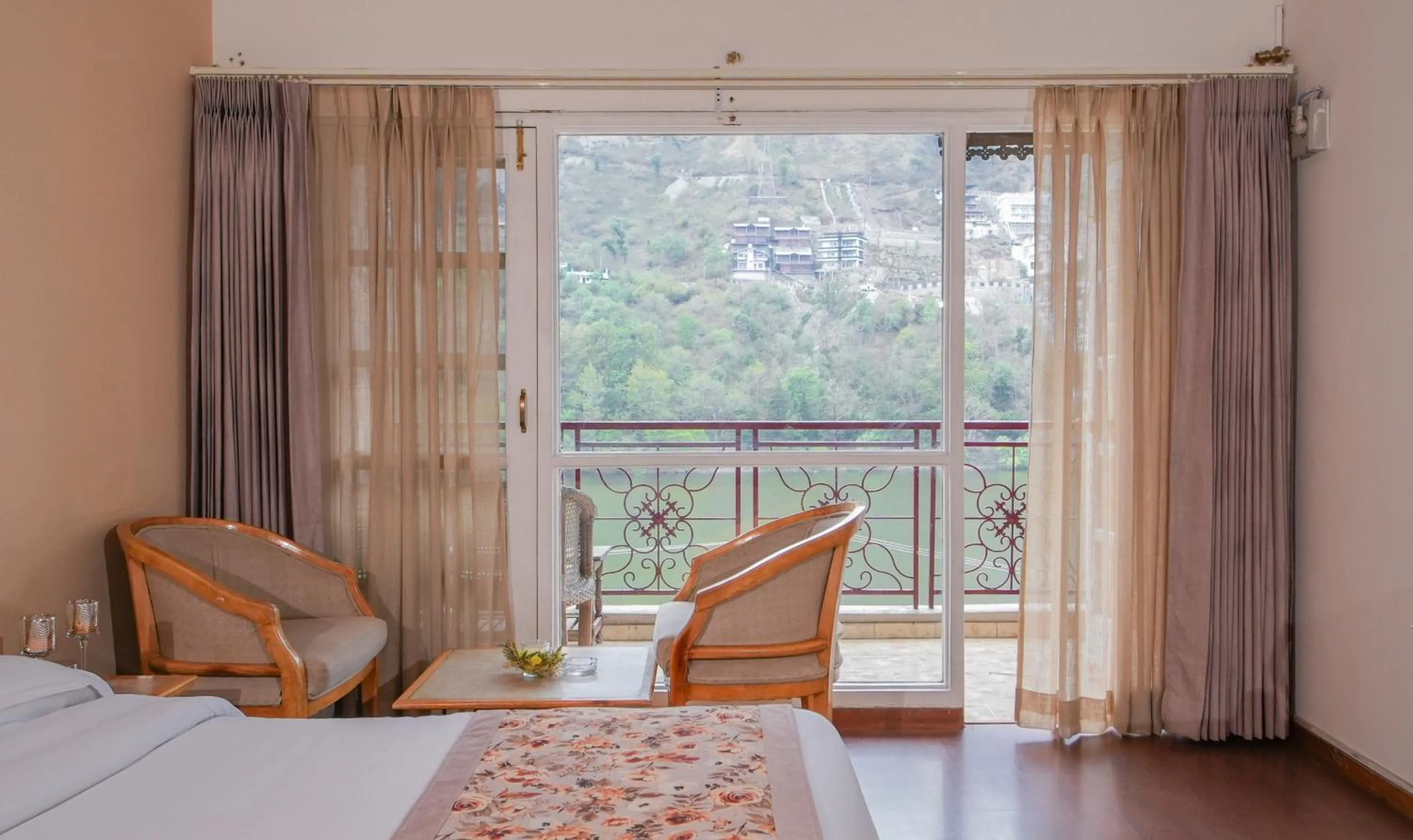 View (from property/room) in Neelesh Inn- A Luxury Lake View Hotel- 20 kms from Nainital
