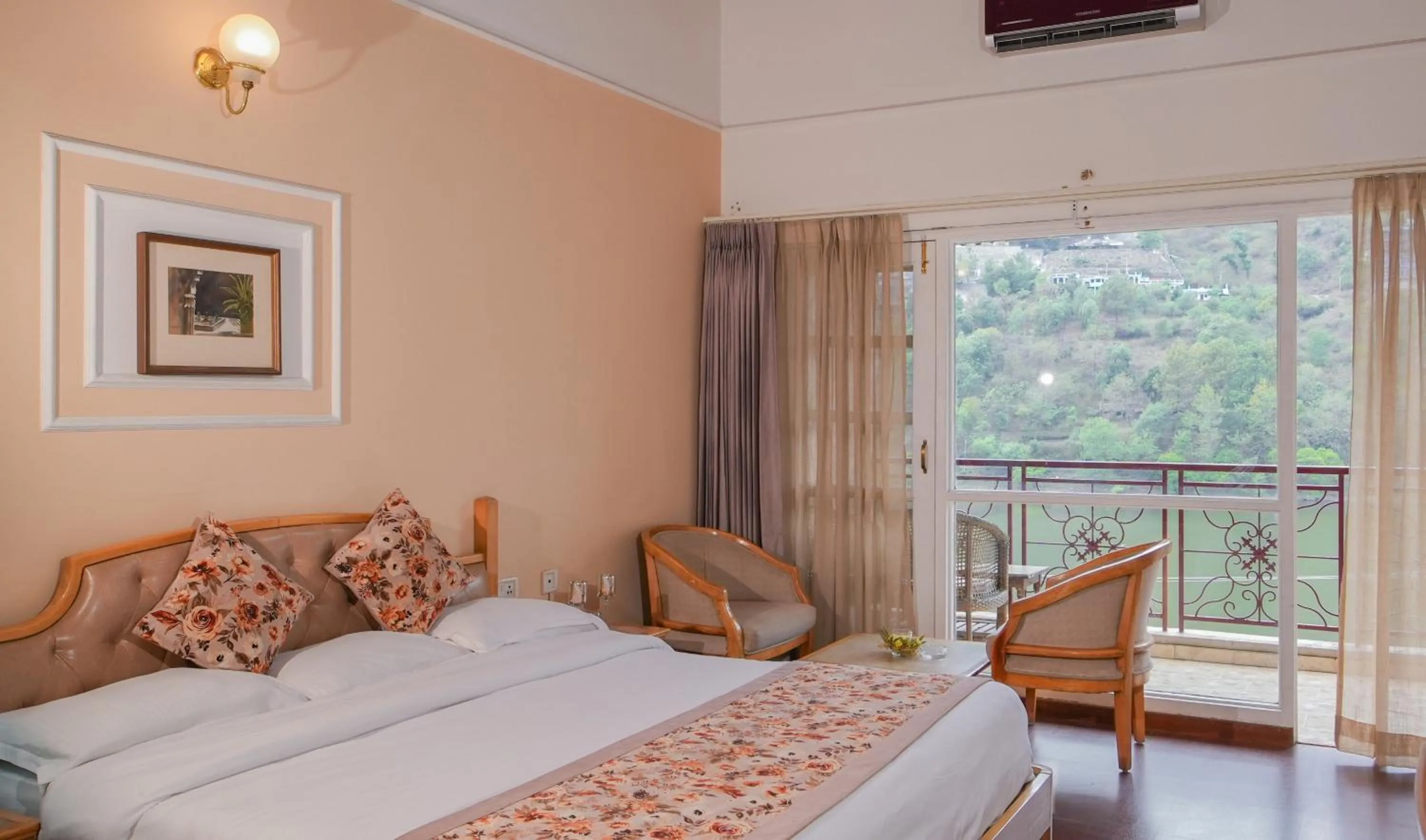 View (from property/room) in Neelesh Inn- A Luxury Lake View Hotel- 20 kms from Nainital